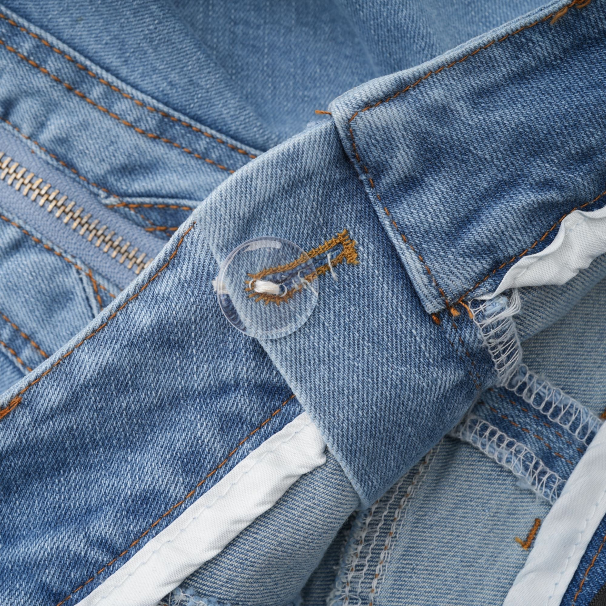 Capucine denim flounce-hem skirt (Final Sale-US Only)