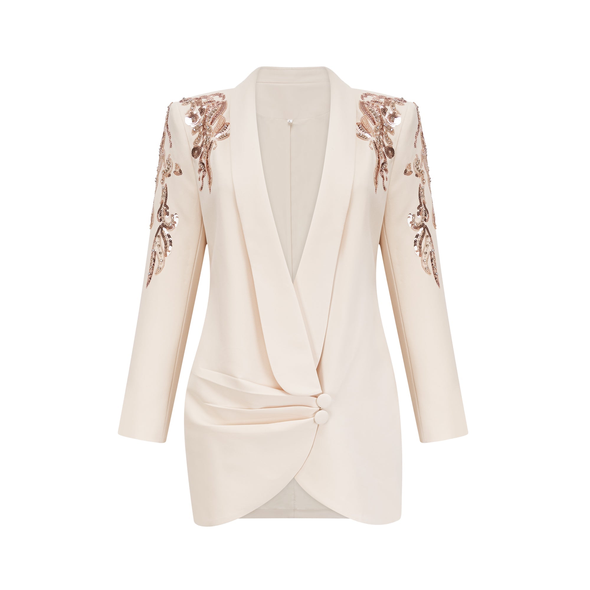 Éléna Embellished Sequined Blazer Dress (US Only)