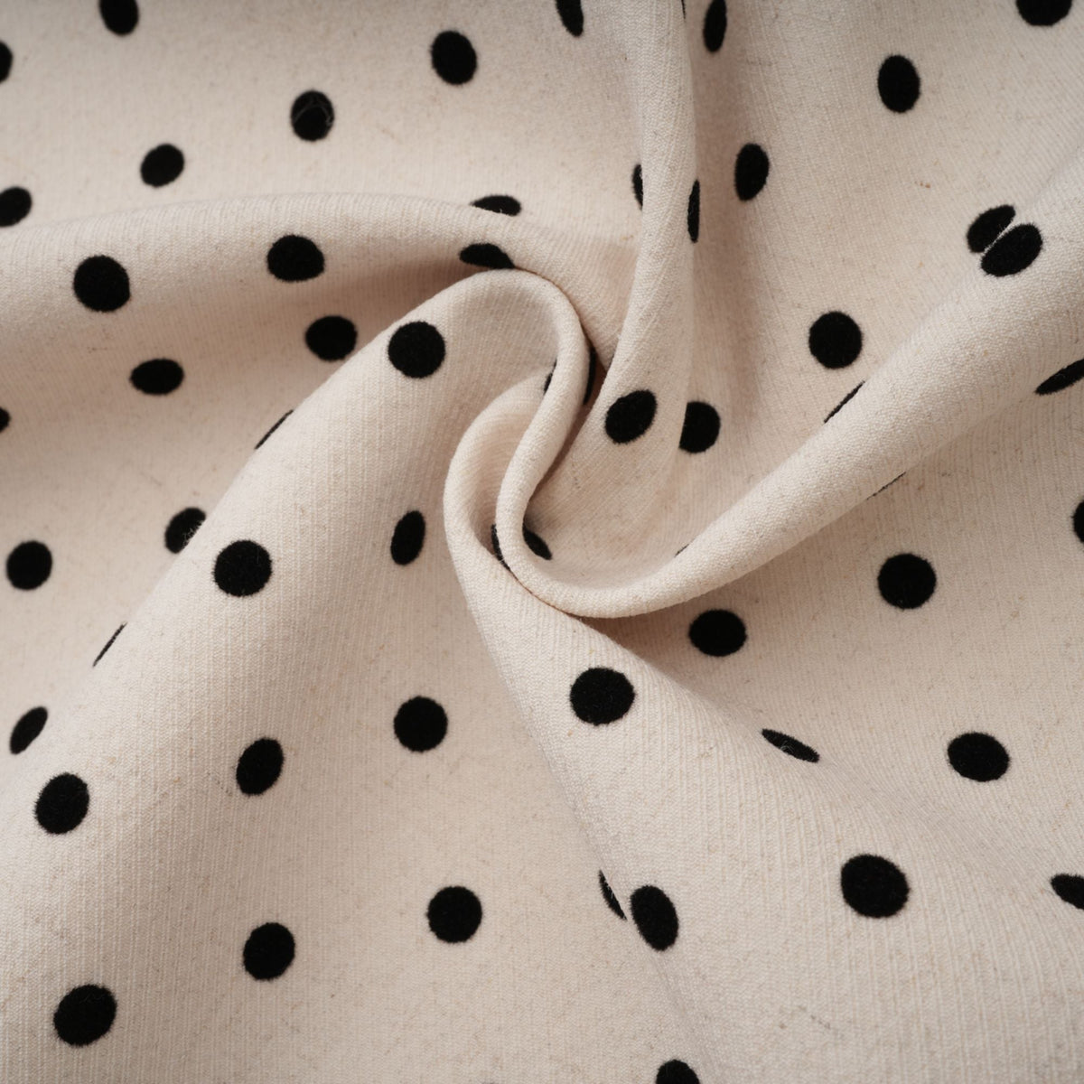 Gitane White Polka Dot Midi Dress