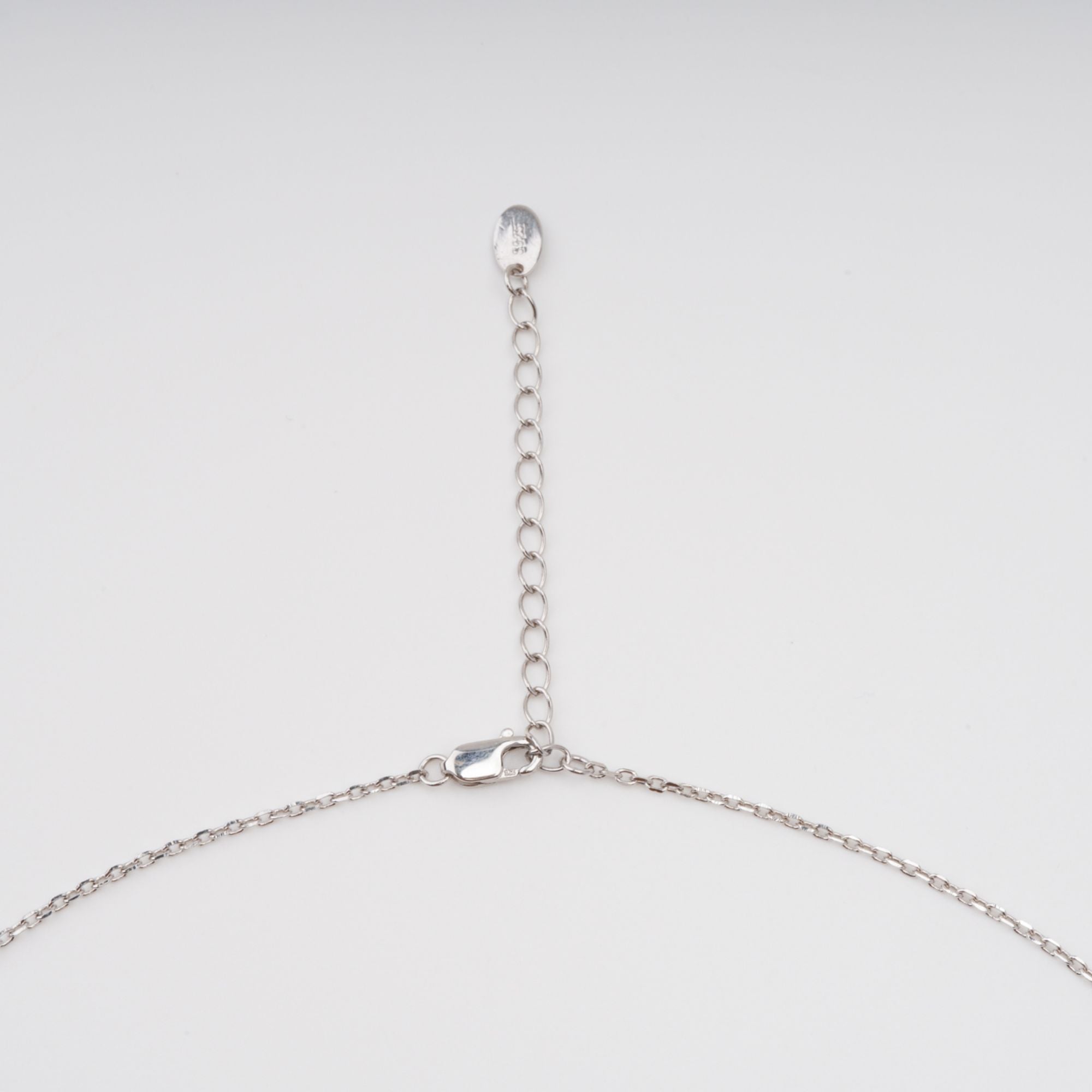 Eini Yellow Square Gemstone Pendant Sterling Silver Necklace