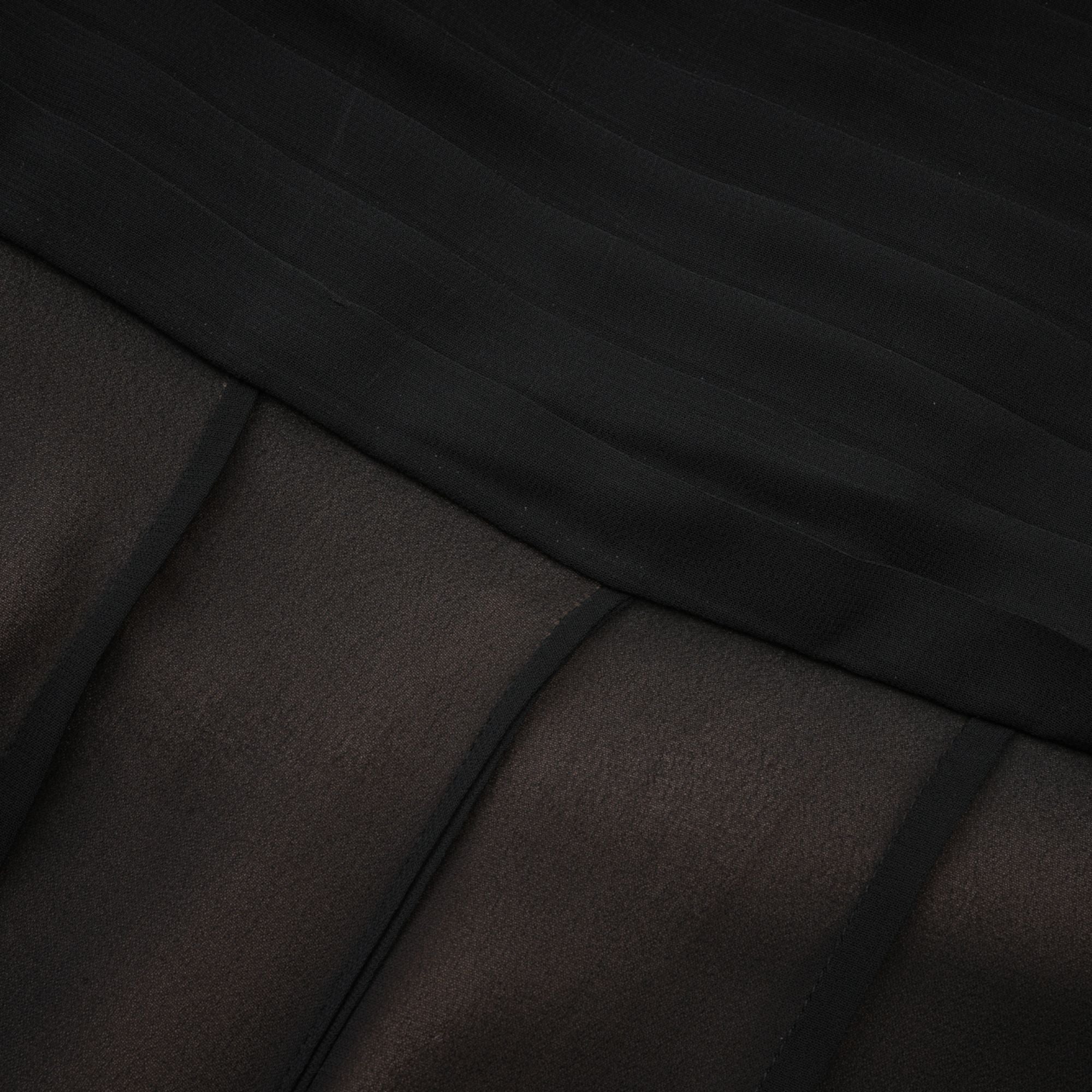 Jacqueline rayon ruffle pleated tulle maxi skirt