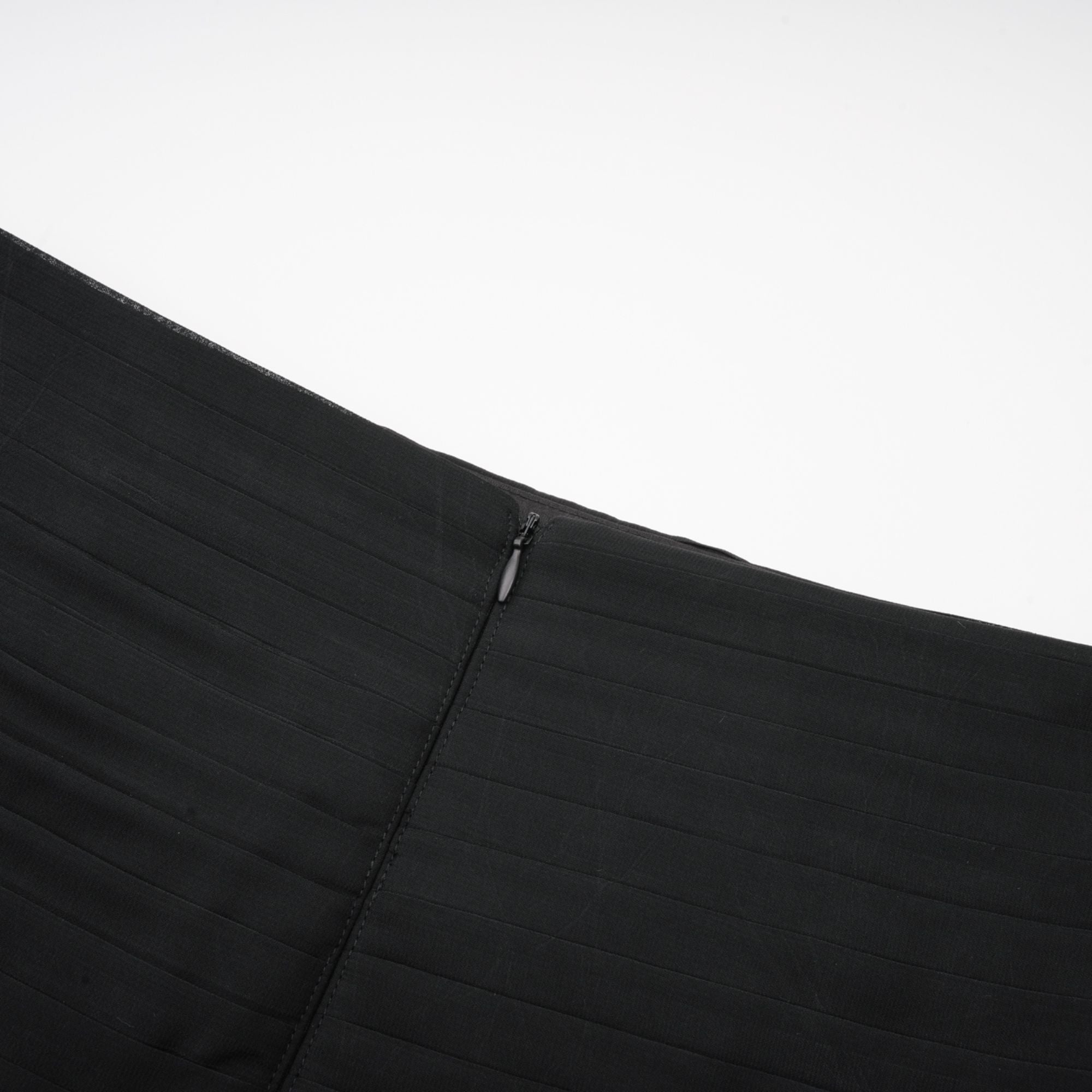 Jacqueline rayon ruffle pleated tulle maxi skirt