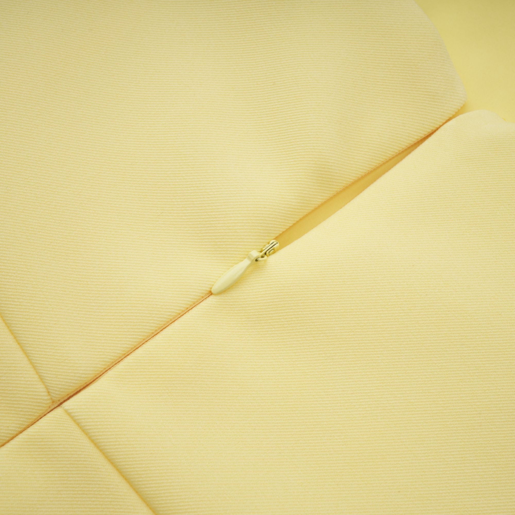 Abigail Yellow Floral Embroidered Mini Dress (Final Sale-US Only)