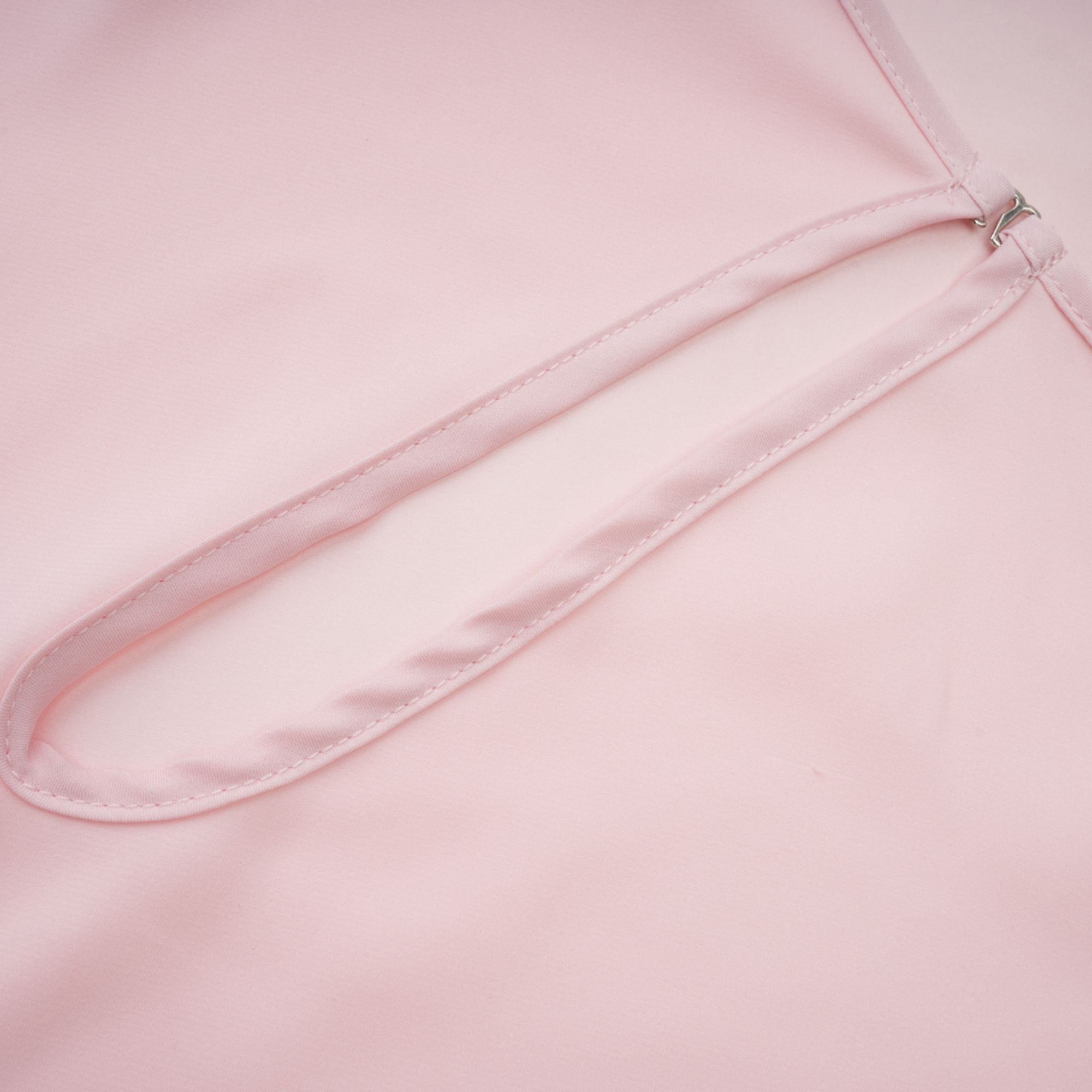 Nonchalante Pink Tiered Halterneck Maxi Dress (Final Sale-US Only)