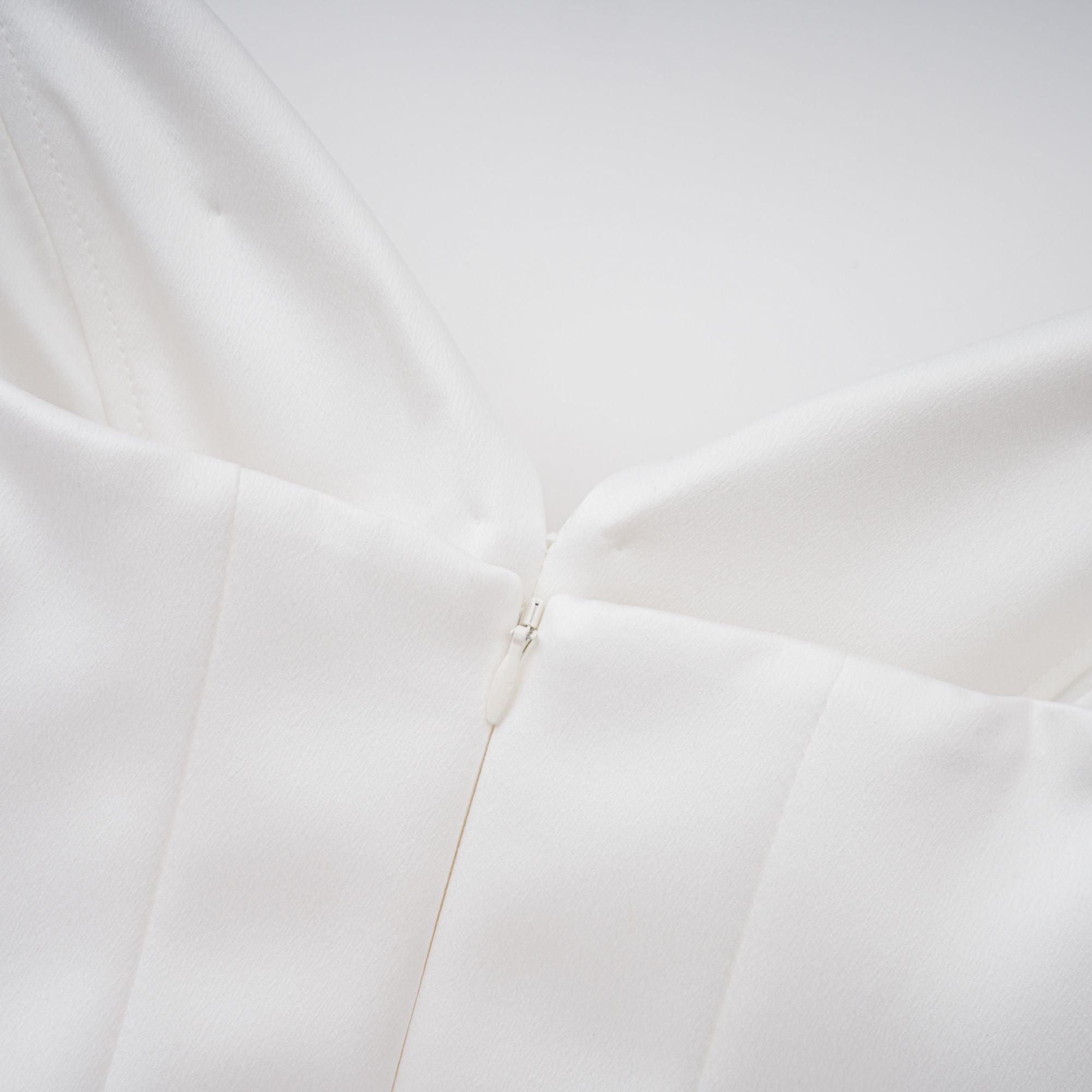 Alba White Barrel Waist Corset Maxi Dress (Final Sale-US Only)