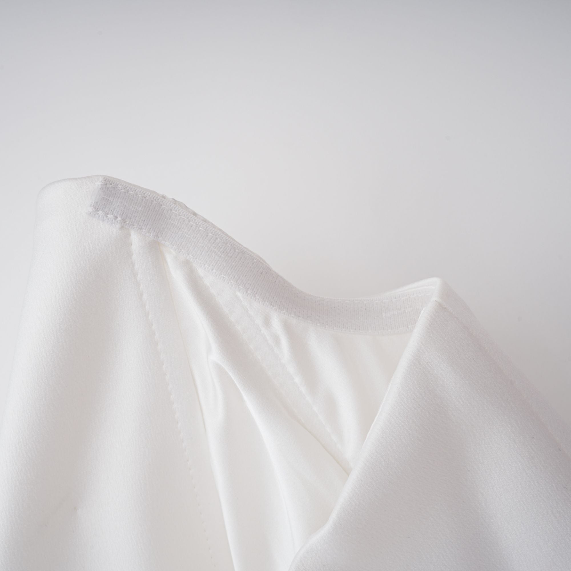 Alba White Barrel Waist Corset Maxi Dress