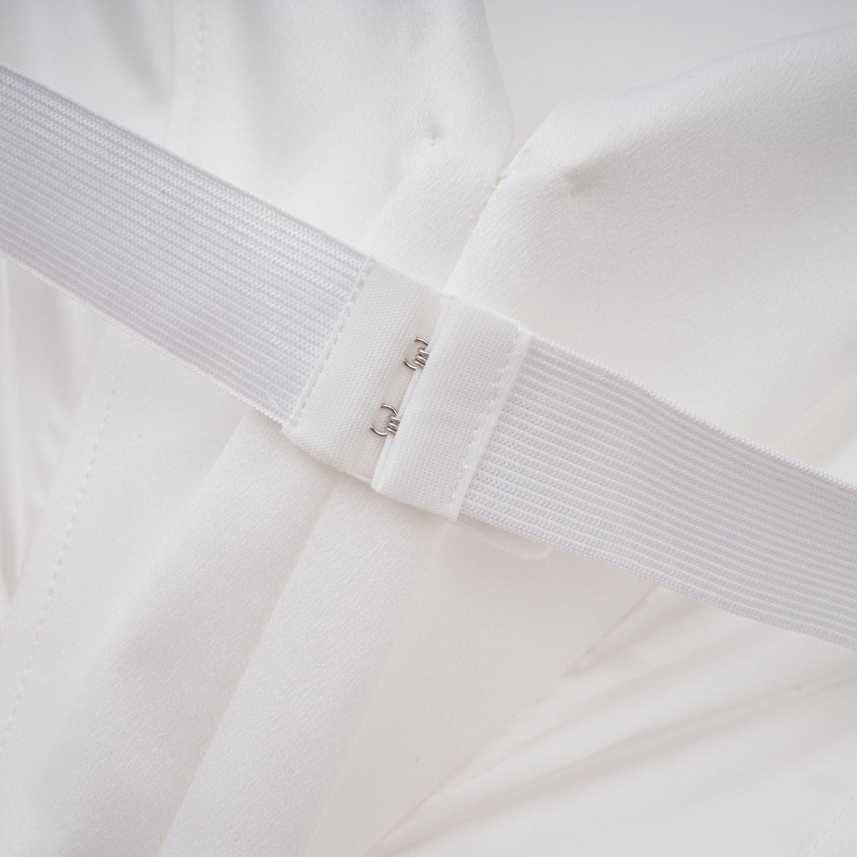 Alba White Barrel Waist Corset Maxi Dress (Final Sale-US Only)