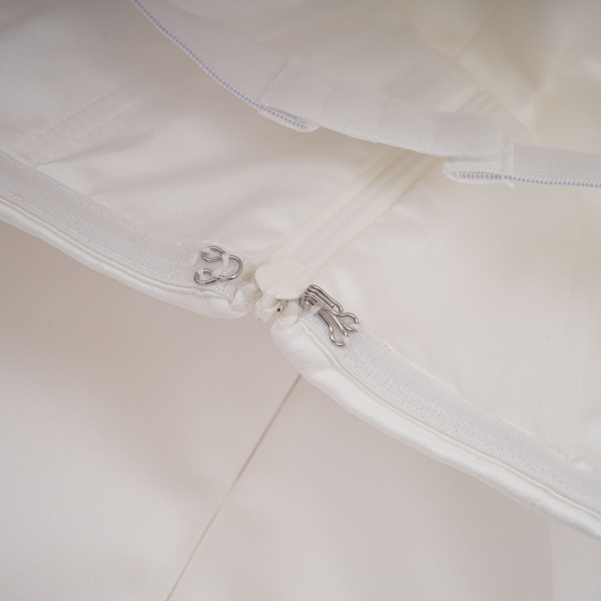 Alba White Barrel Waist Corset Maxi Dress (Final Sale-US Only)