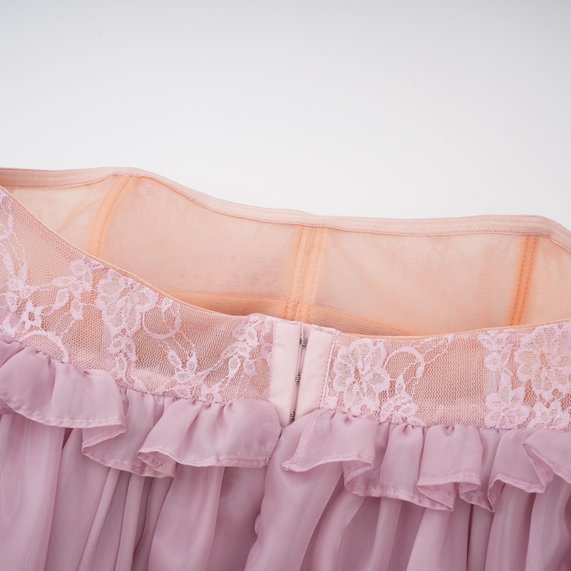 Brooklyn Pink Glossy Bubble Hem Mini Dress