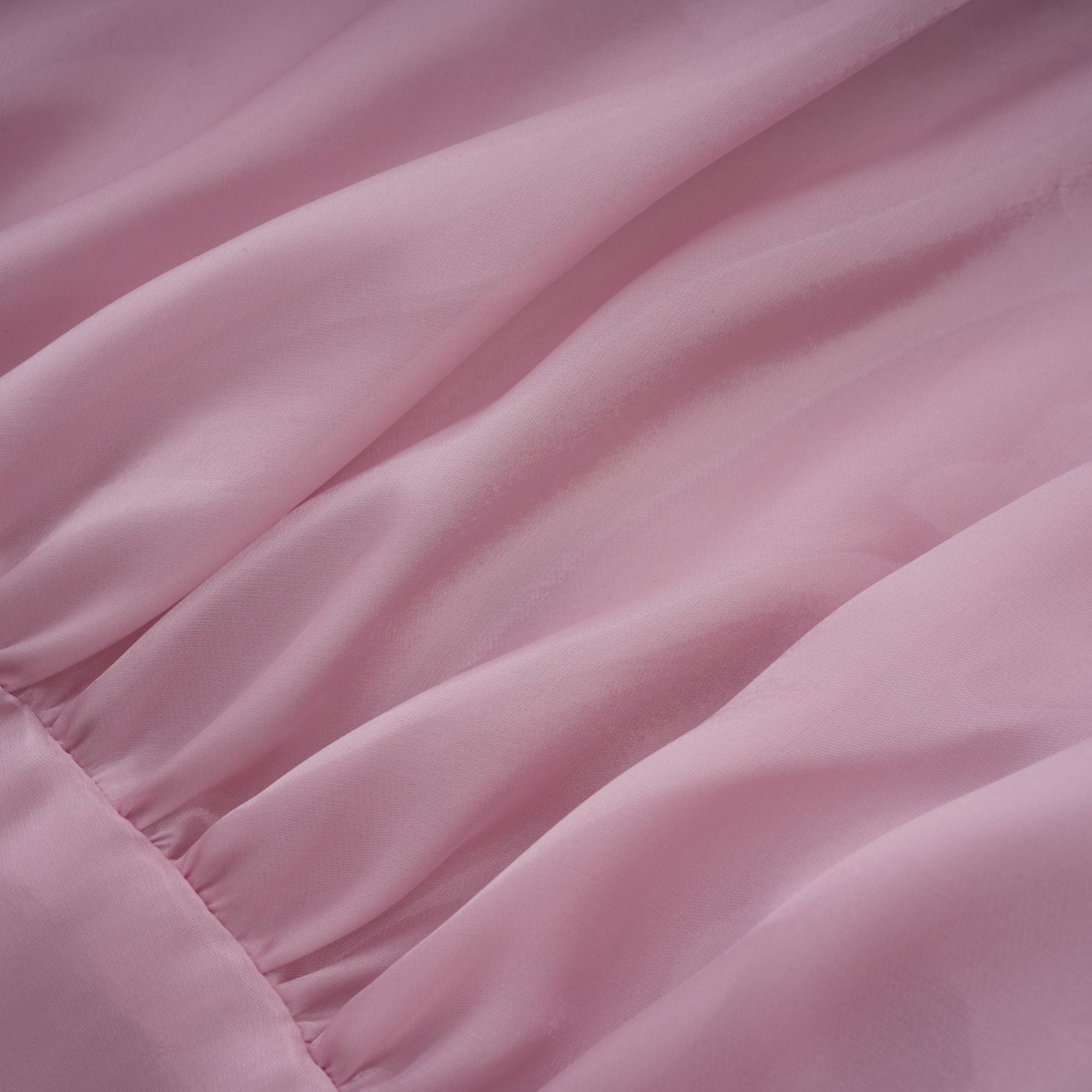 Brooklyn Pink Glossy Bubble Hem Mini Dress (Final Sale-US Only)