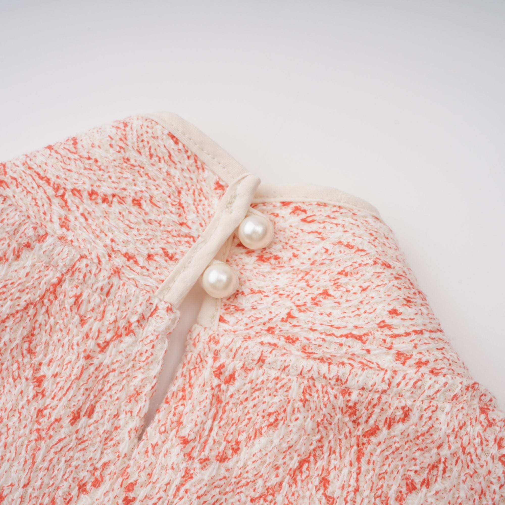 Carolina Pink Crochet Knit Blouse & Skirt Set (Final Sale-US Only)