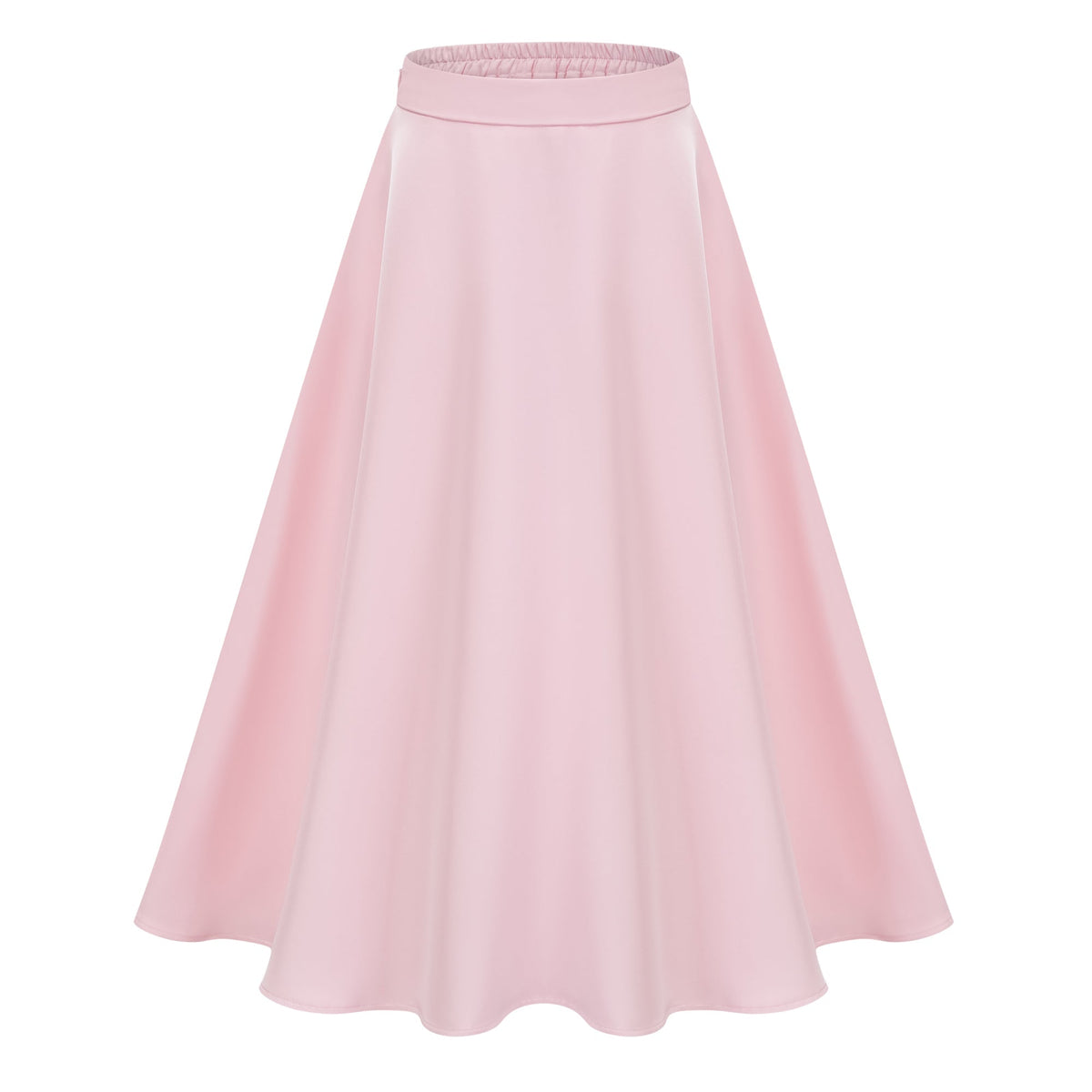 Johanna Pink Self-Tie Blouse & Skirt Set