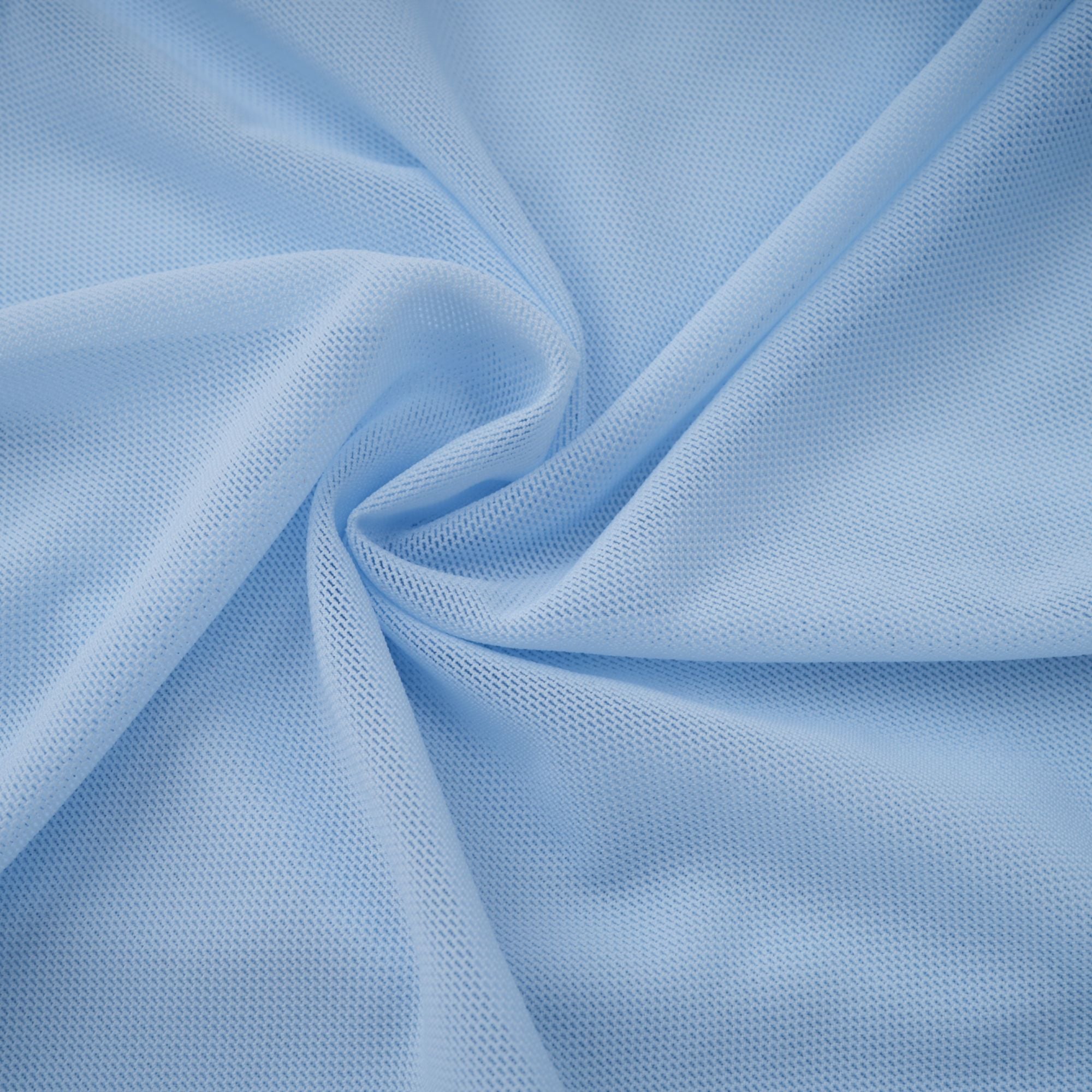 Sylphe Baby-Blue Asymmetrical Pleated Sleeveless Mini Dress (Final Sale-US Only)