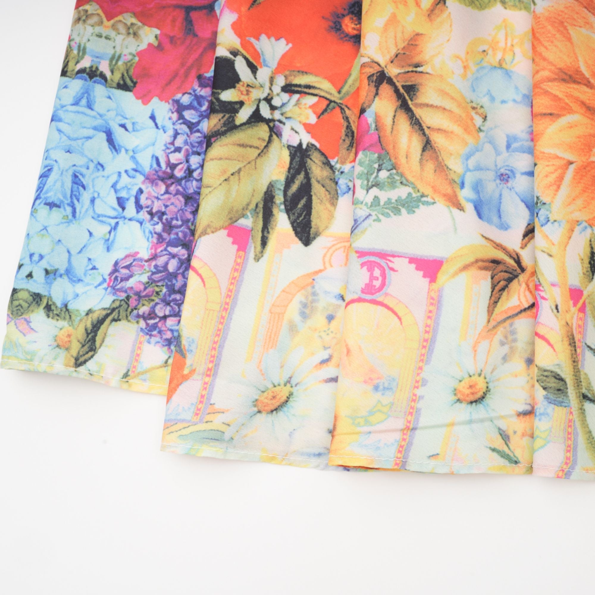 Sylvie tie-up floral-print midi dress (Final Sale-US Only)