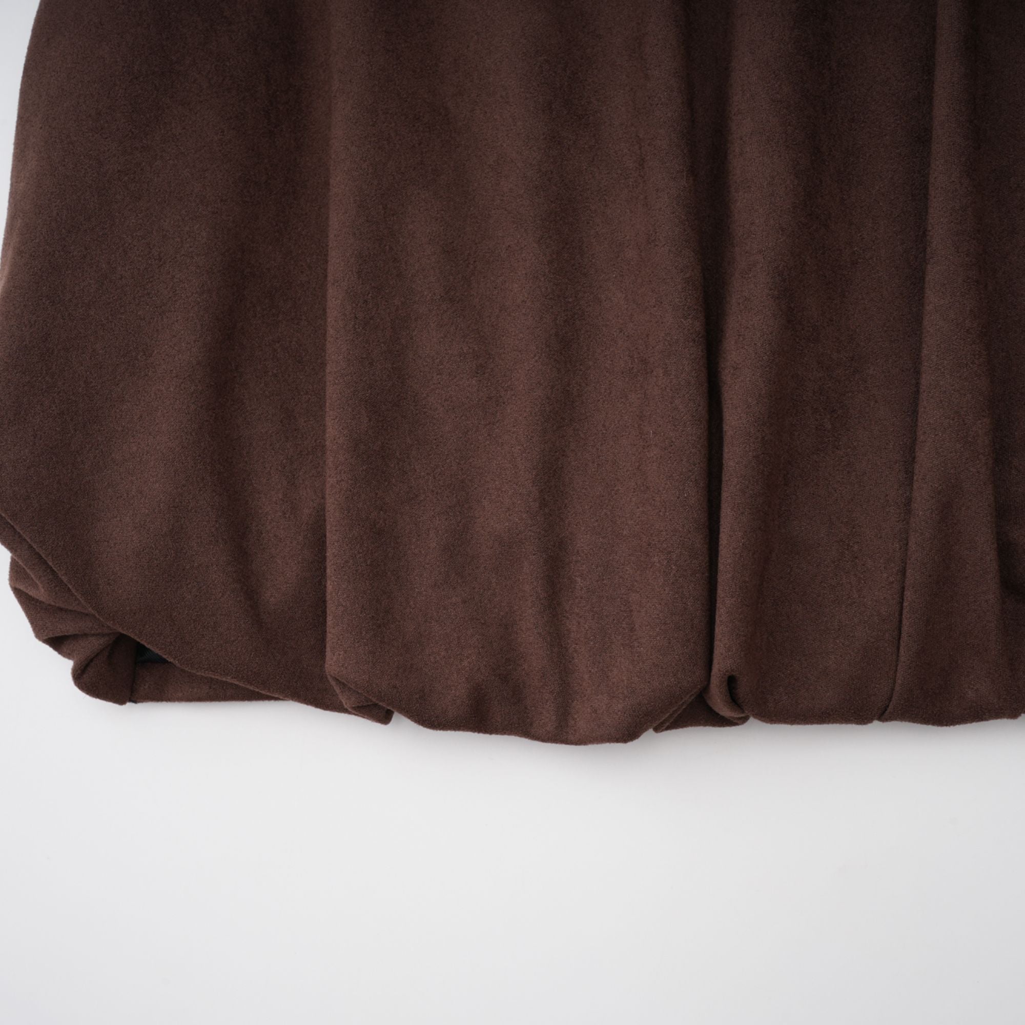 Chaney Brown Suede Bubble Hem Top & Shorts Set