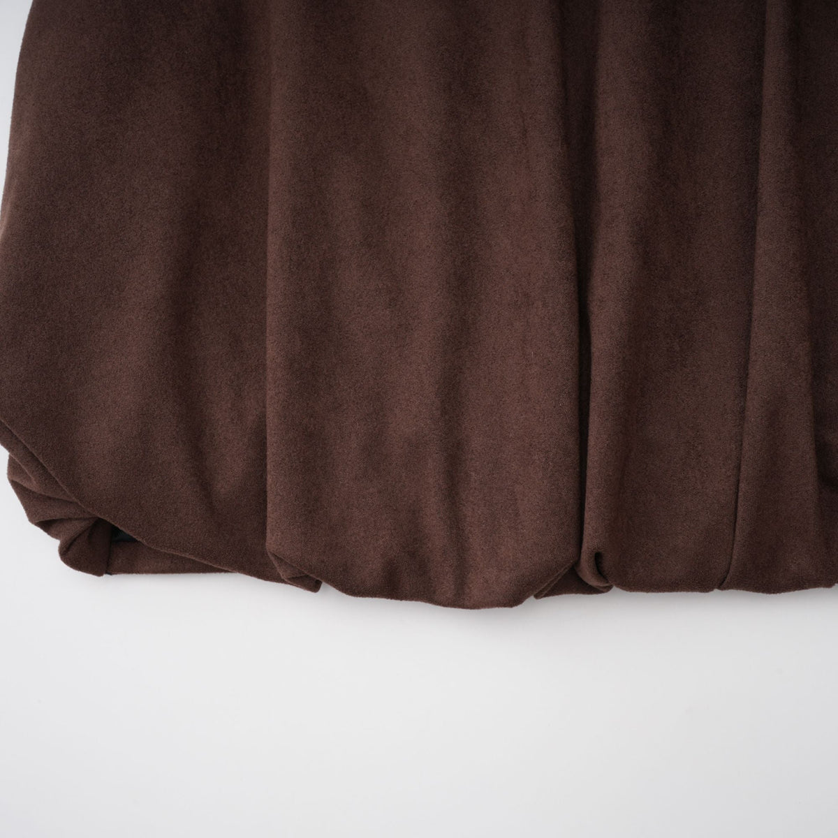 Chaney Brown Suede Bubble Hem Top & Shorts Set