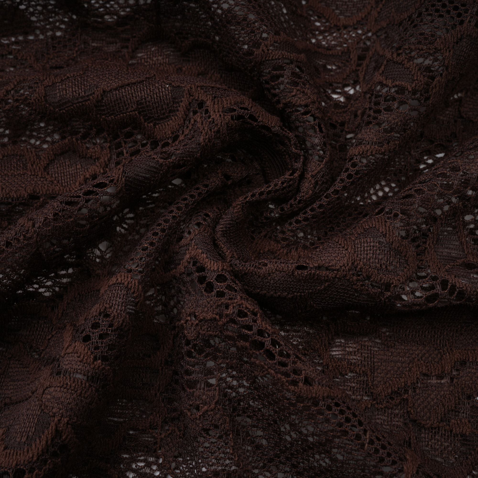 Brigitte Brown Lace Panel Ruched Maxi Dress (Final Sale-US Only)