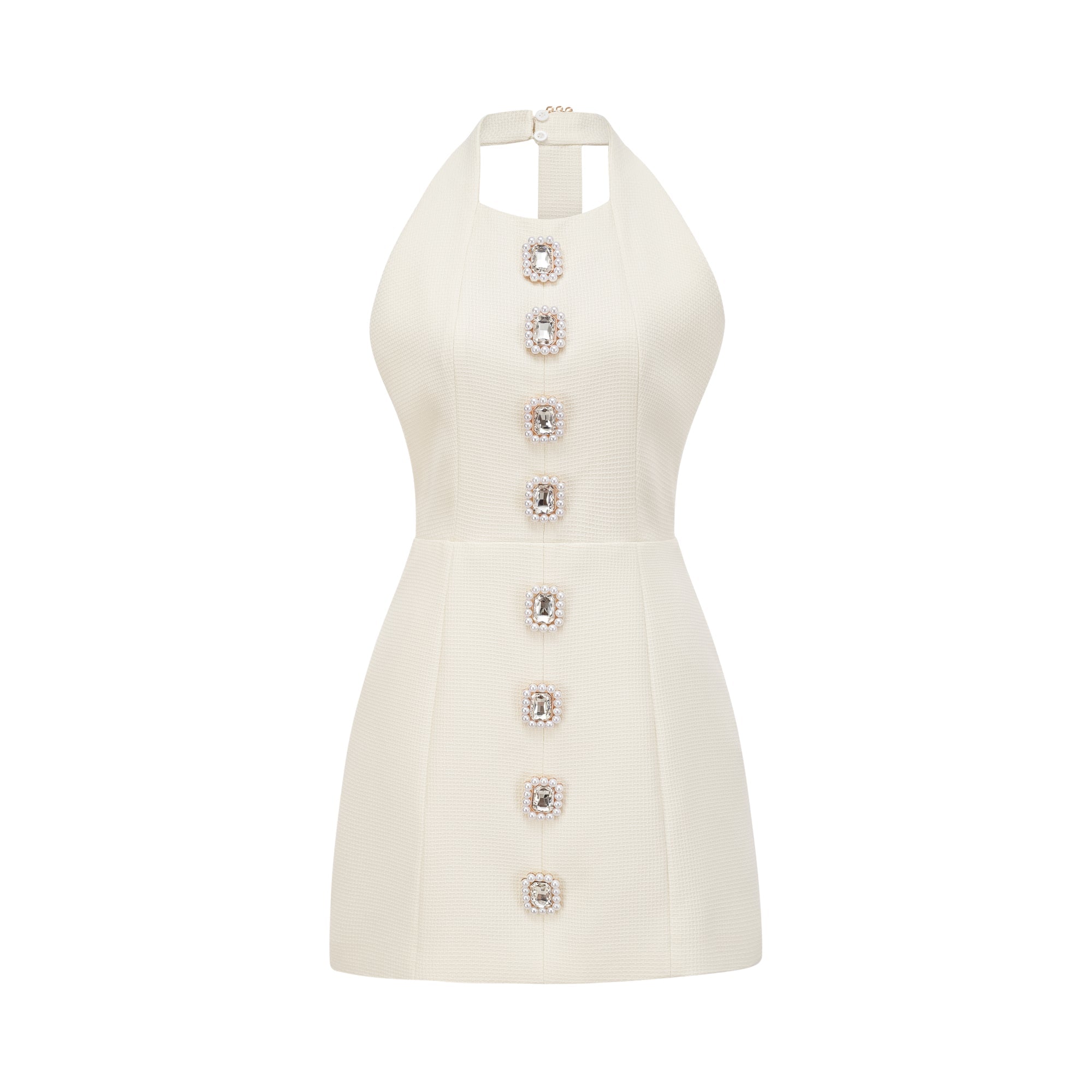 Charlene embellished open-back mini dress (Final Sale-US Only)