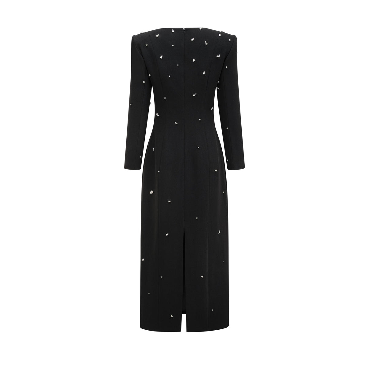 Imelda black crystal-embellished maxi dress (Final Sale-US Only)