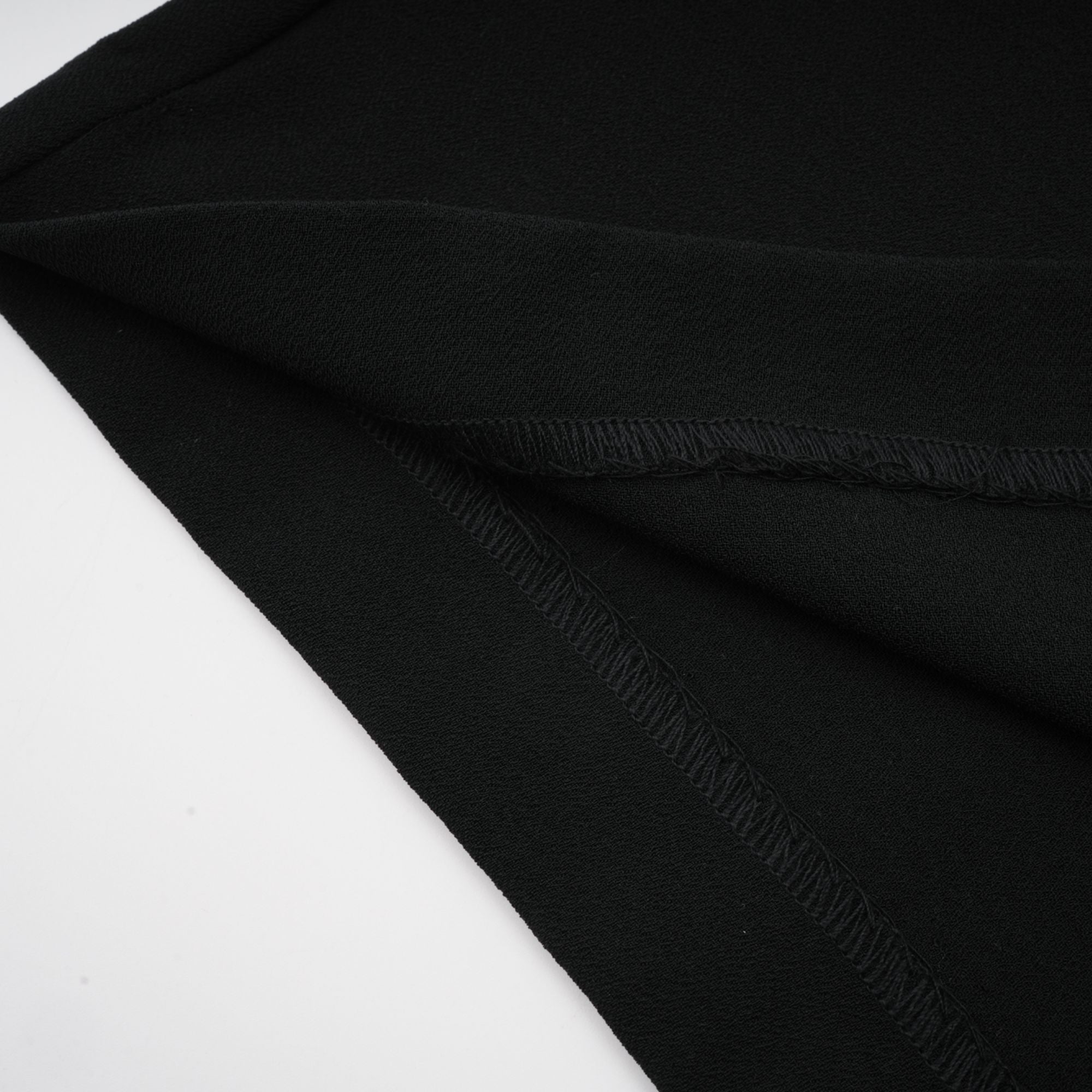 Suzanne black pleated jacket & trousers matching set (Final Sale-US Only)