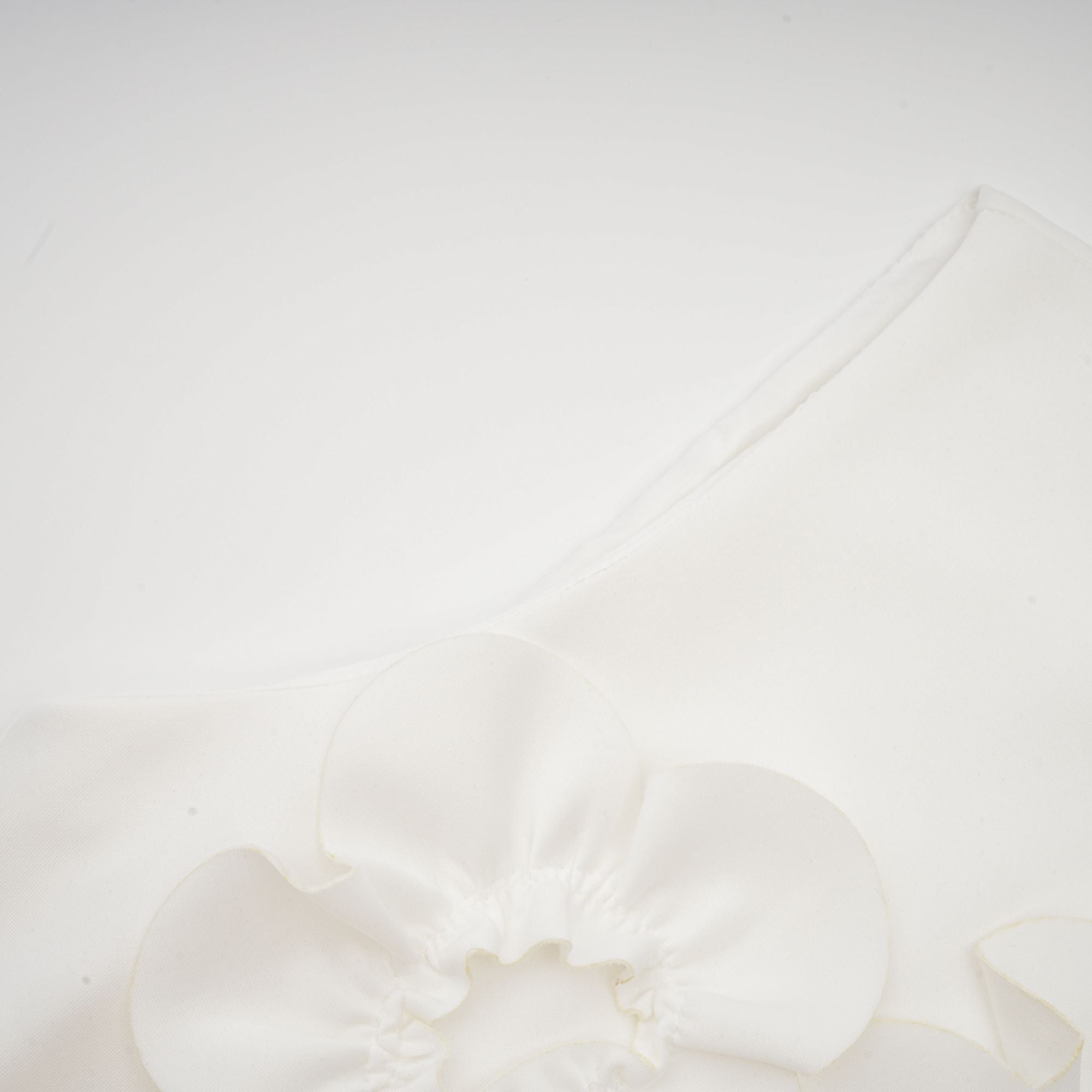 Magali White Sleeveless Maxi Dress with Faux Flower & Bow-Tie Embellishment (Final Sale-US Only)
