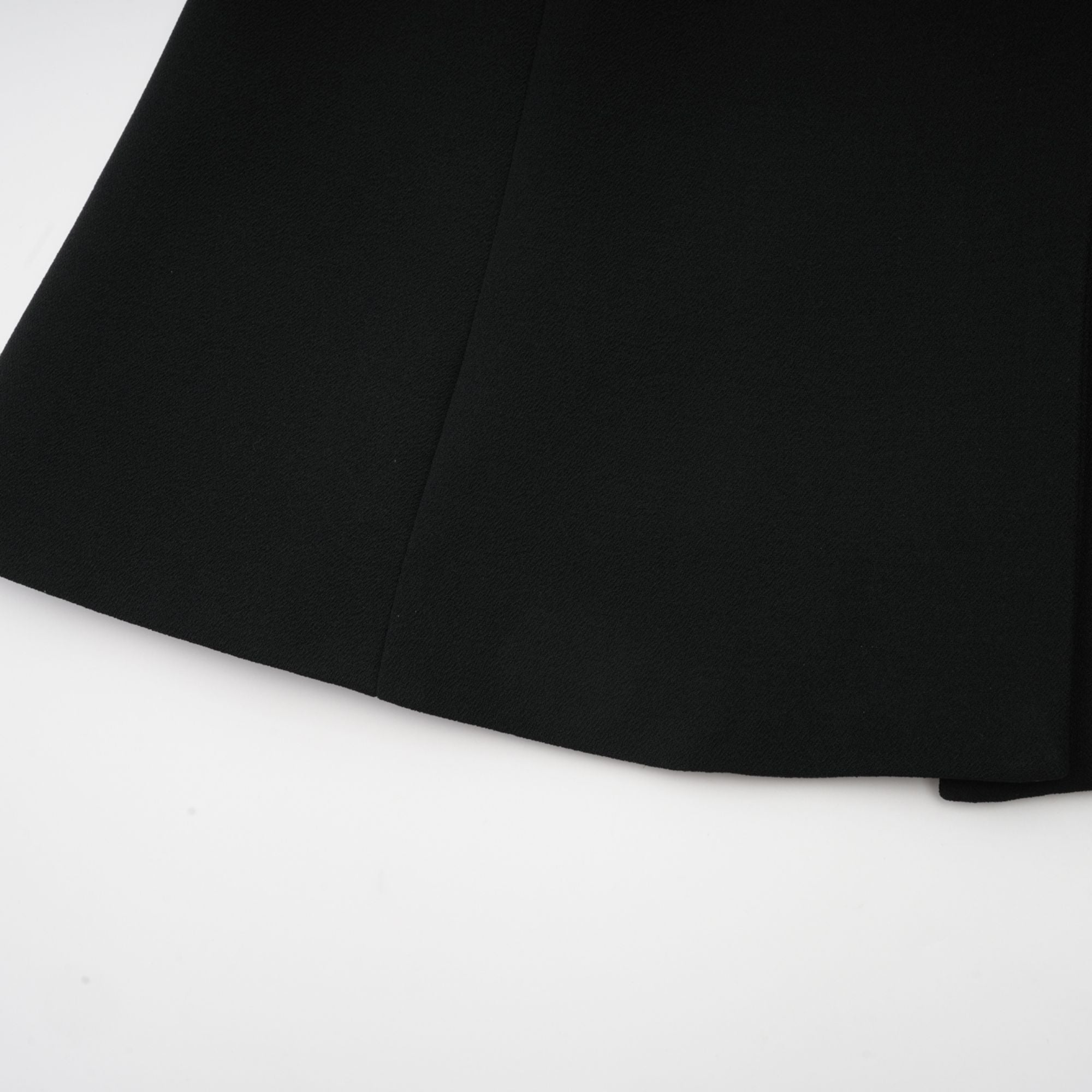 Suzanne black pleated jacket & trousers matching set (Final Sale-US Only)