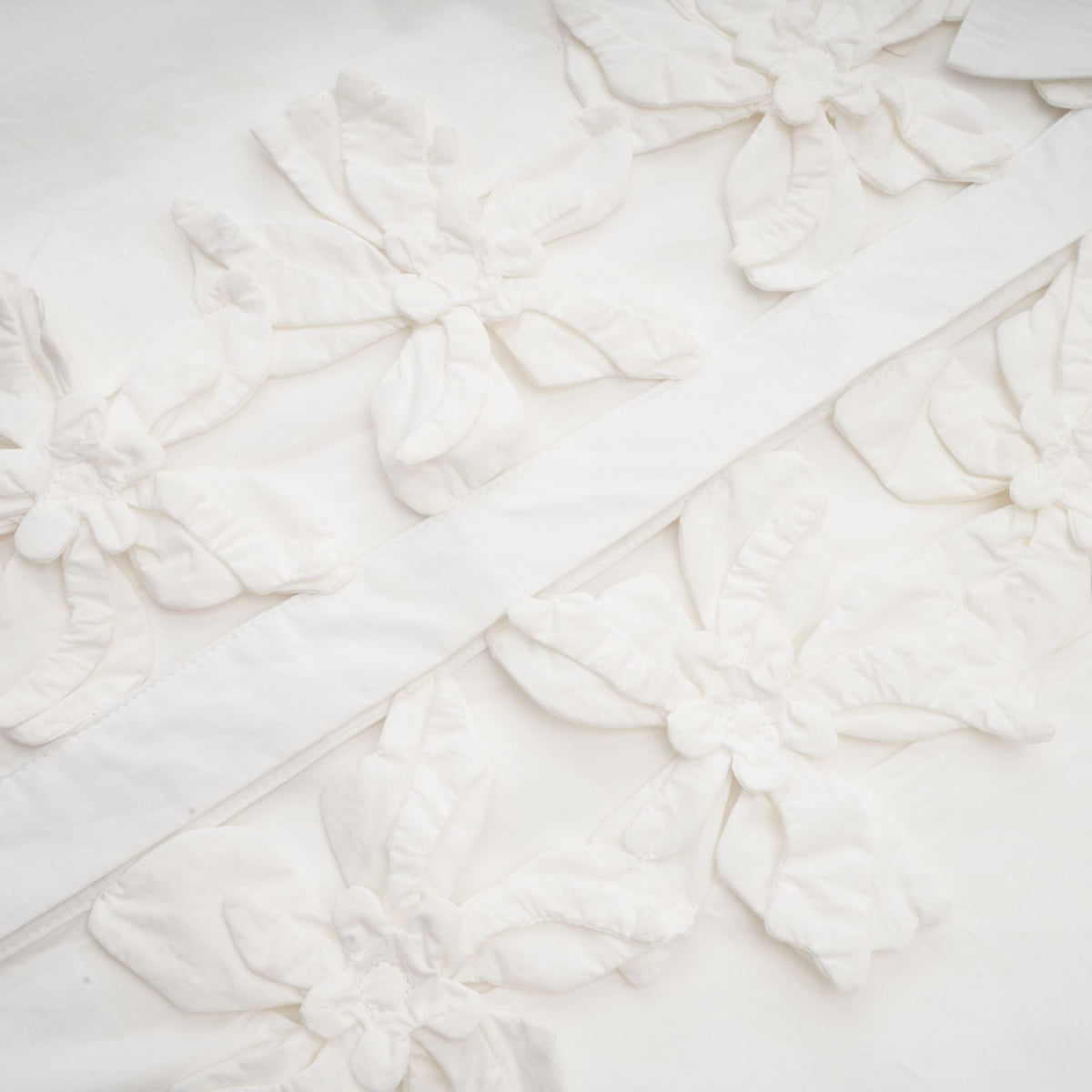Rosalie white floral cut-out shirt (Final Sale)