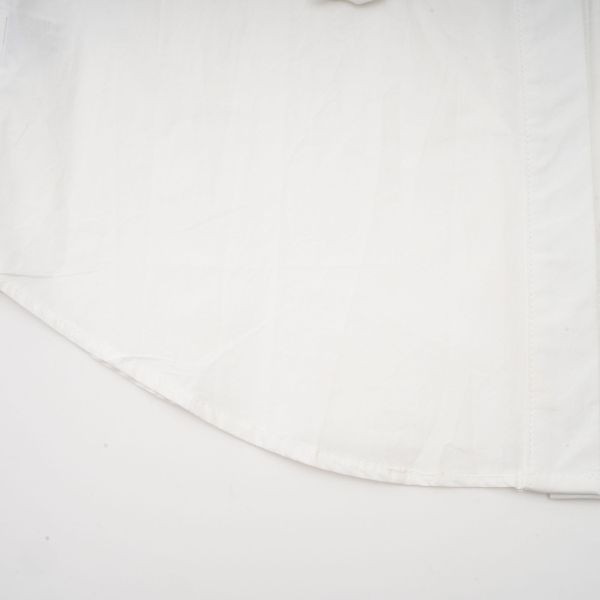 Rosalie white floral cut-out shirt