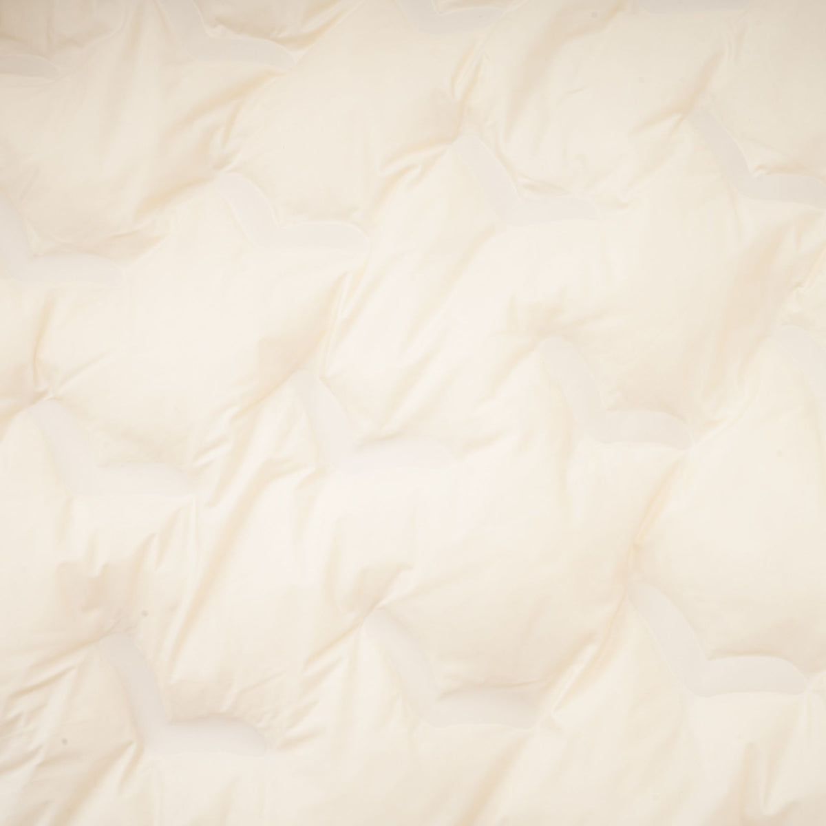 Cécile white suede fur padded short coat