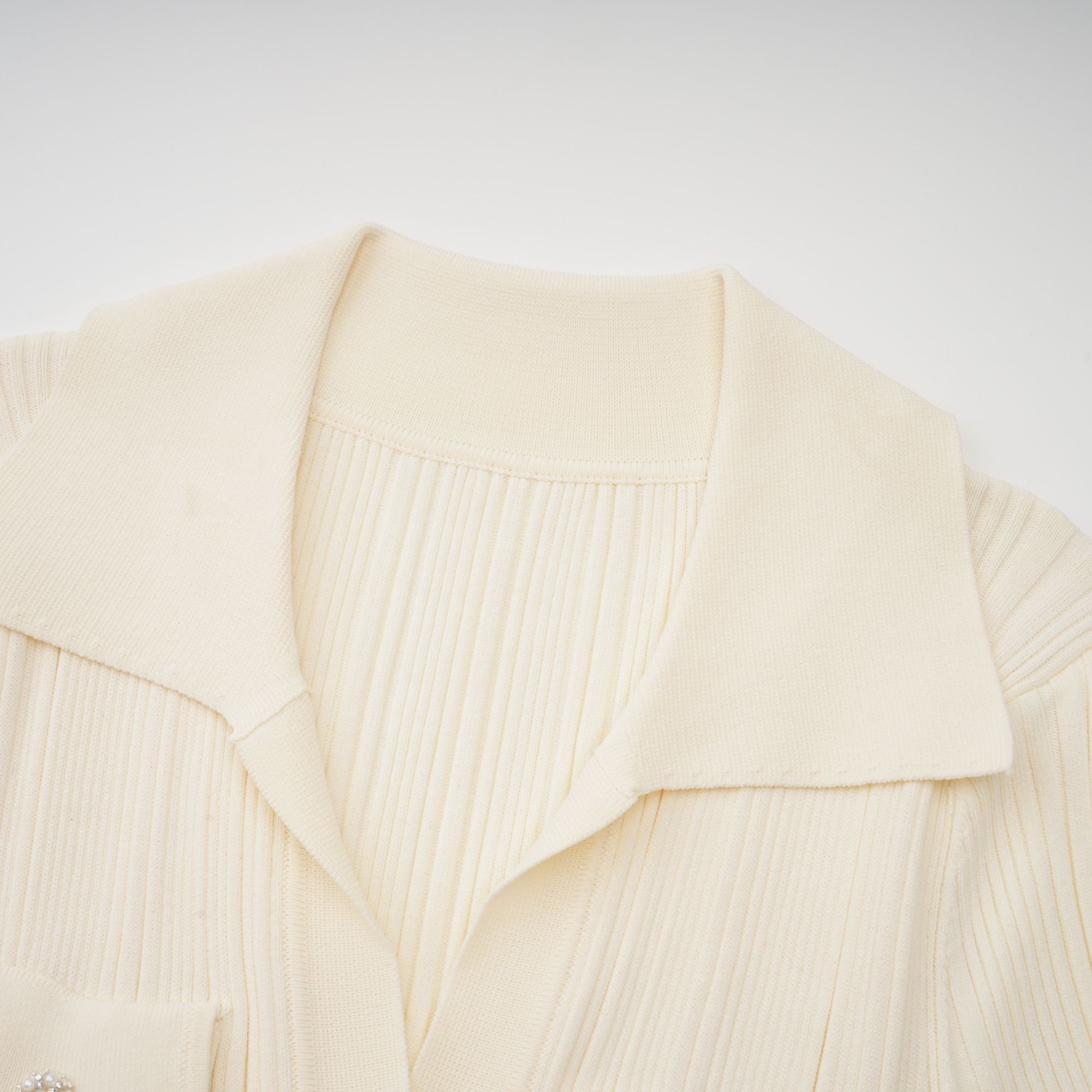 Nouria neutrals ribbed-knit midi dress (Final Sale-US Only)