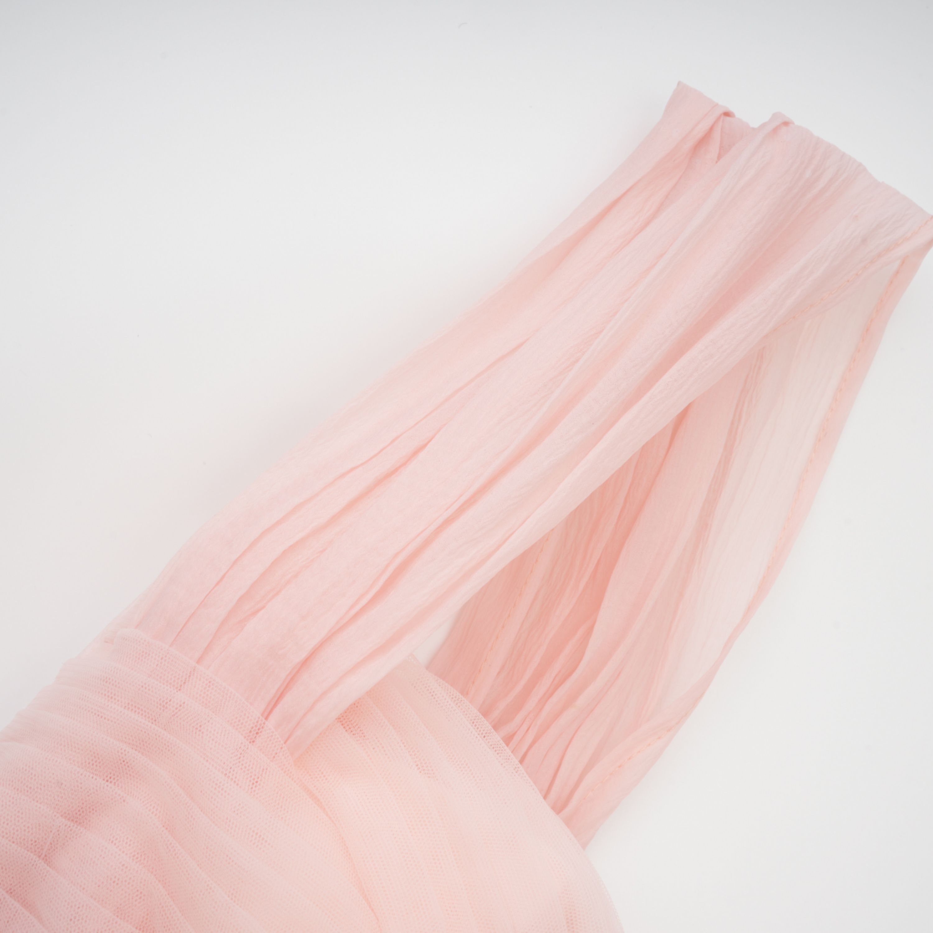 Érasme Pink Flounced Midi Dress (Final Sale-US Only)