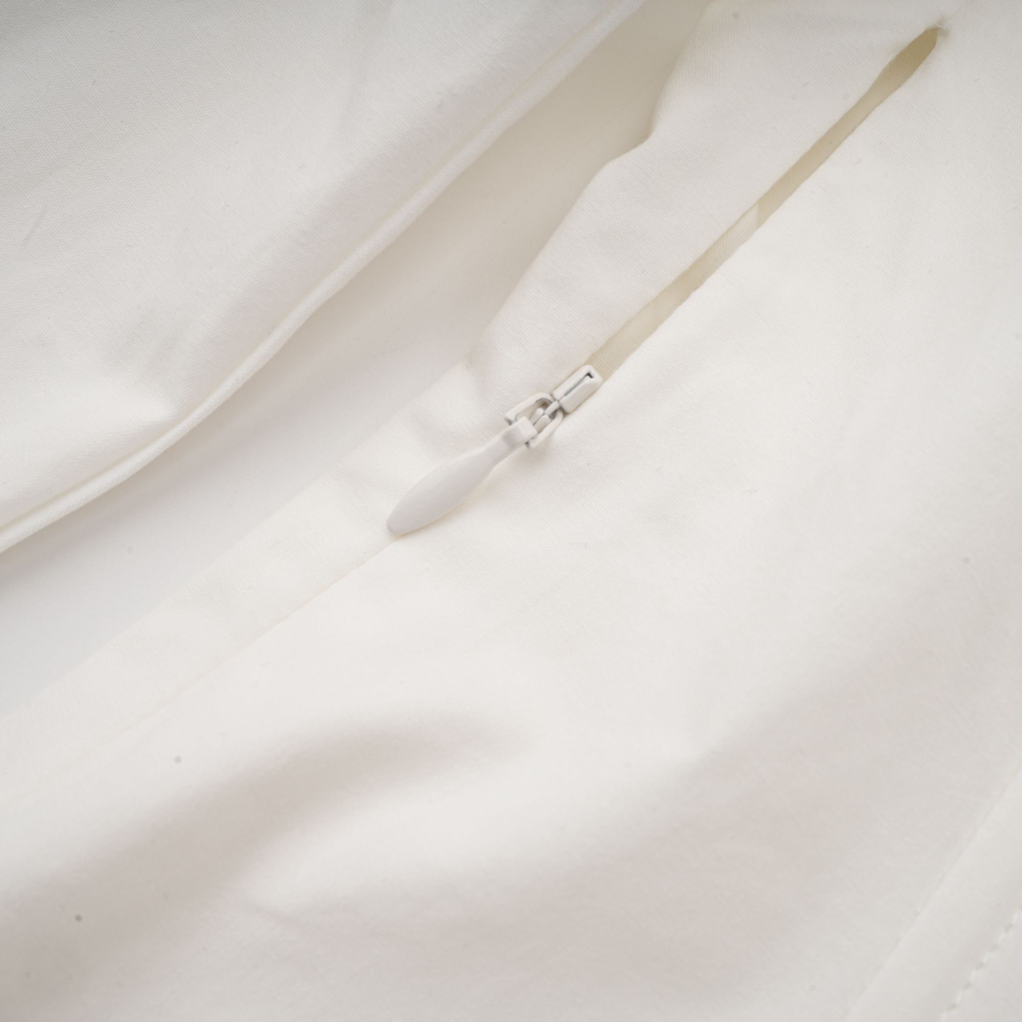 Orlane white cinched-waist pleated mini shirt dress (US Only)