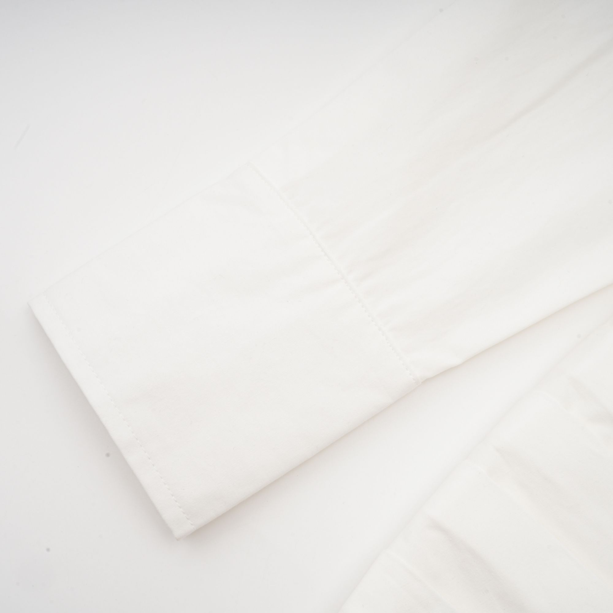Orlane white cinched-waist pleated mini shirt dress (US Only)