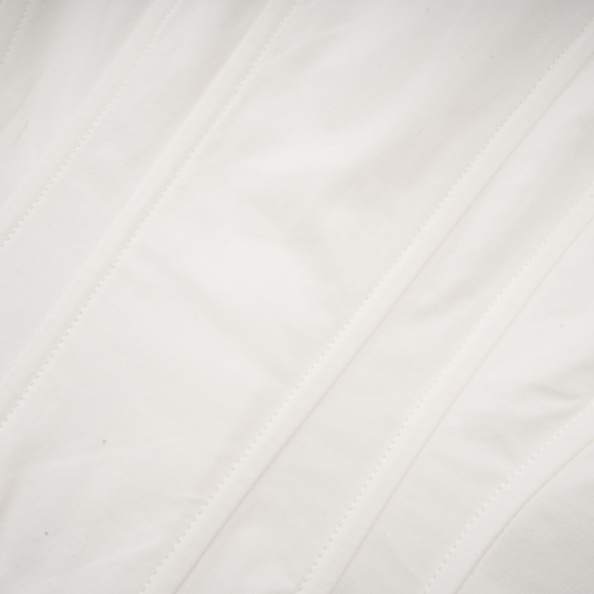 Orlane white cinched-waist pleated mini shirt dress (US Only)