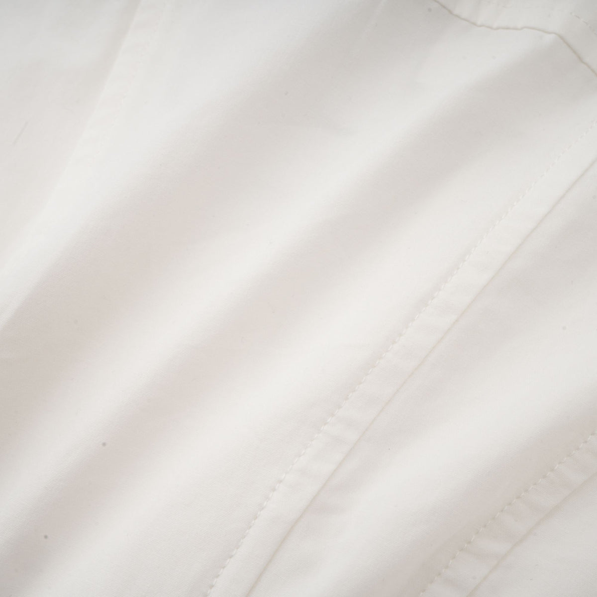 Orlane white cinched-waist pleated mini shirt dress (Final Sale-US Only)