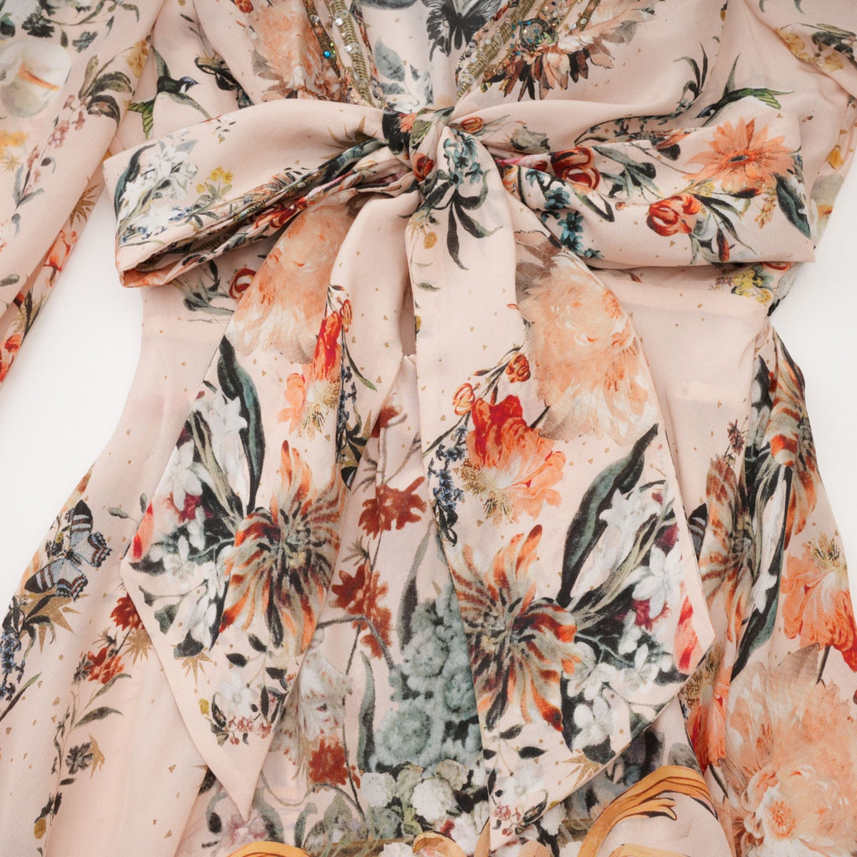 Emilia short wrap tie dress (Final Sale-US Only)