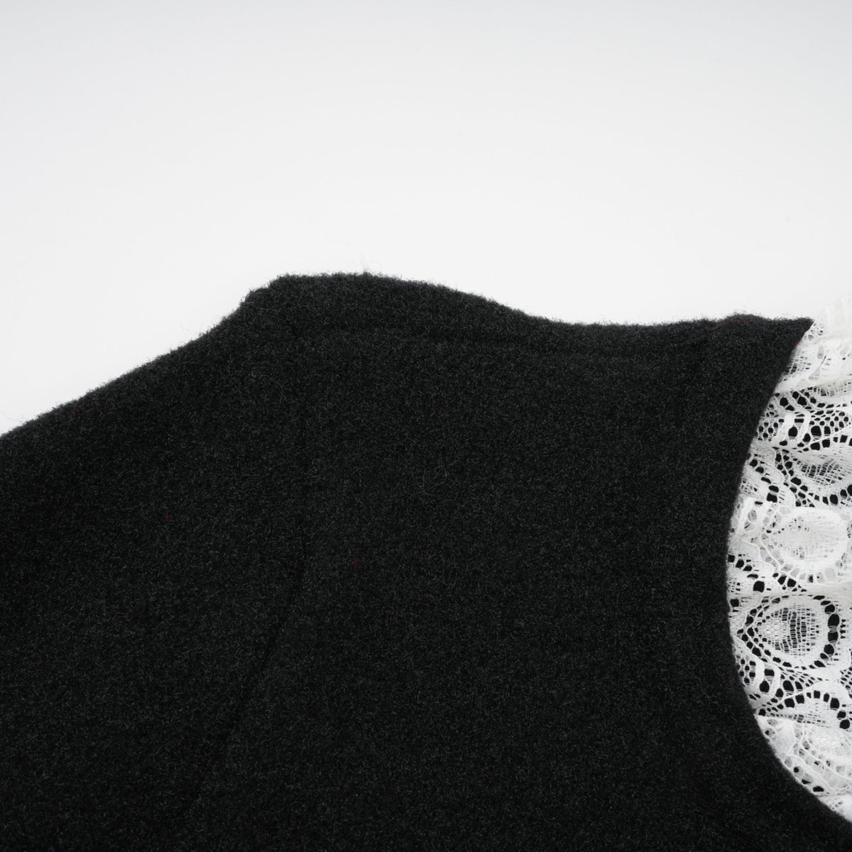 Ellinor Black Embellished Knit Top & Skirt Set