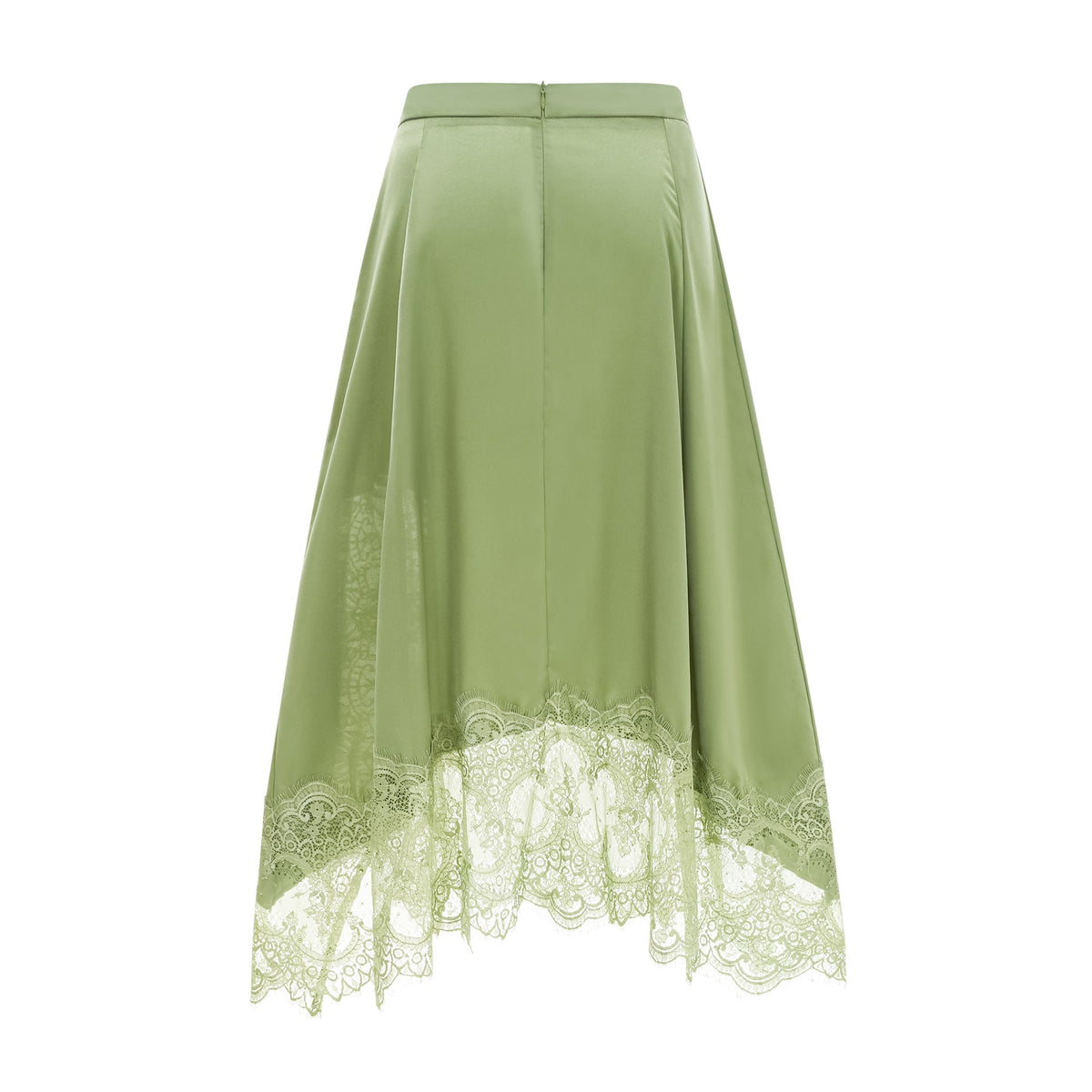 Florence Green Lace Panel Top & Skirt Set (Final Sale-US Only)