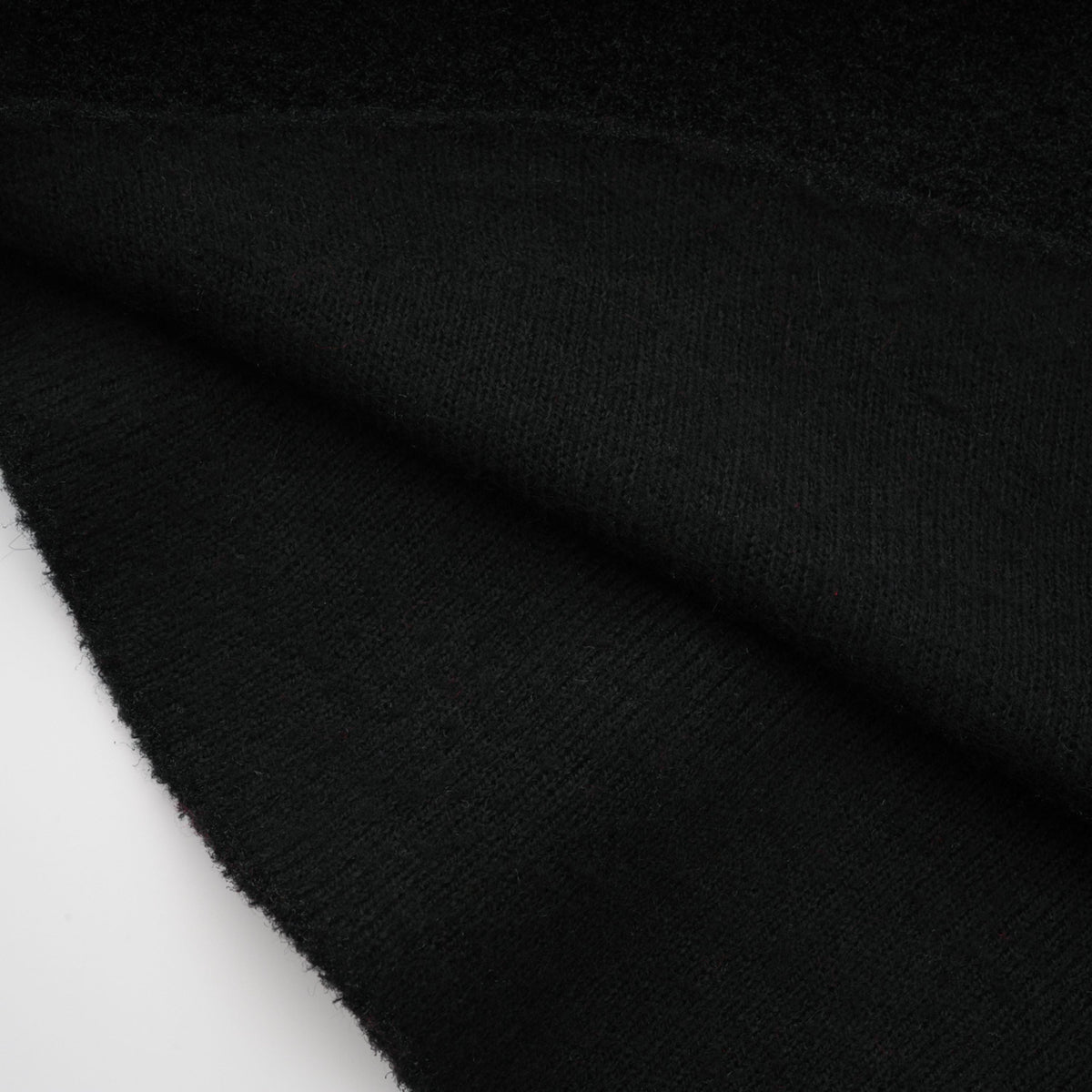 Ellinor Black Embellished Knit Top & Skirt Set