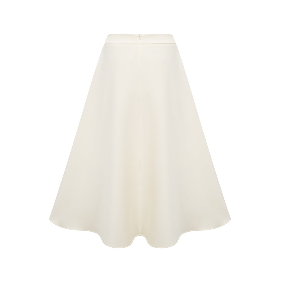 Coralie neutrals 3D-petal top & skirt matching set