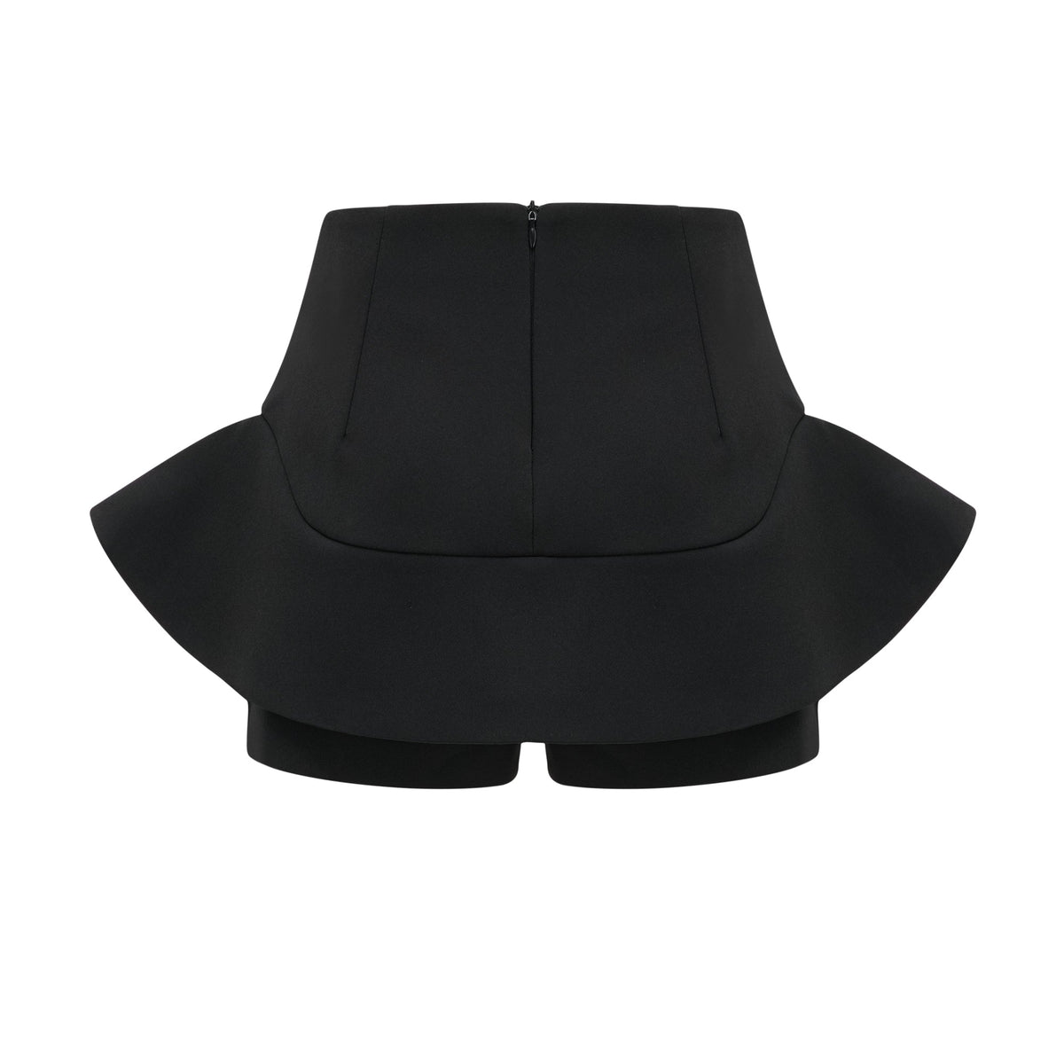 Priscille layered flounce-hem shorts