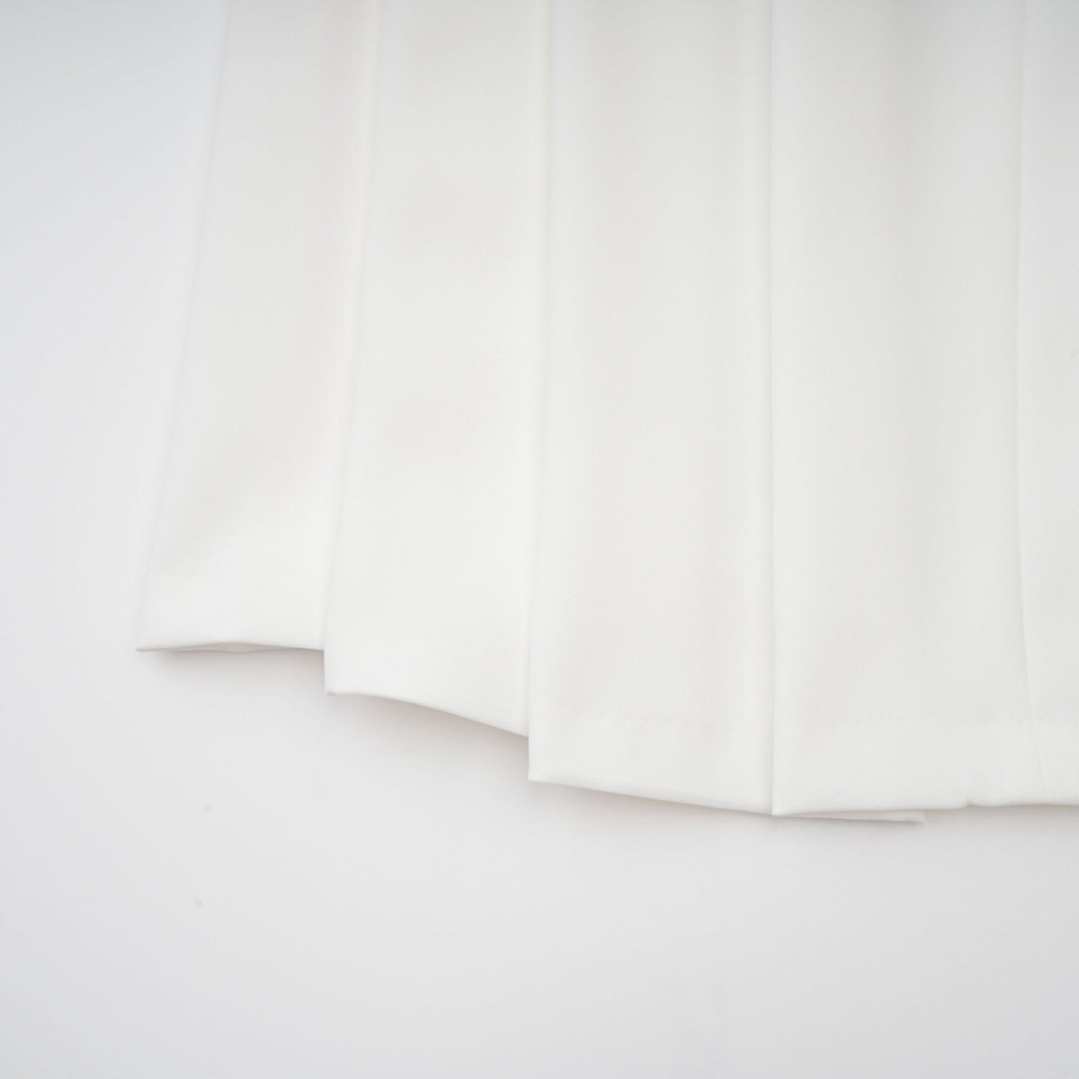 Adèle creased top & trousers matching set in White (Final Sale-US Only)