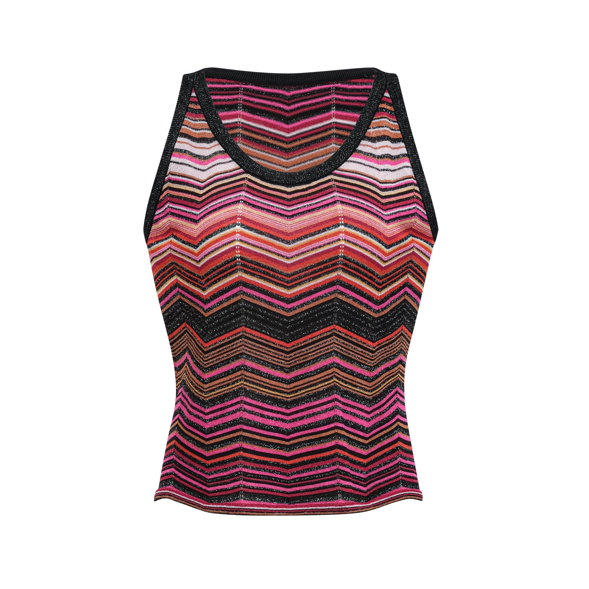 Chloé Red Striped Knit Matching Set