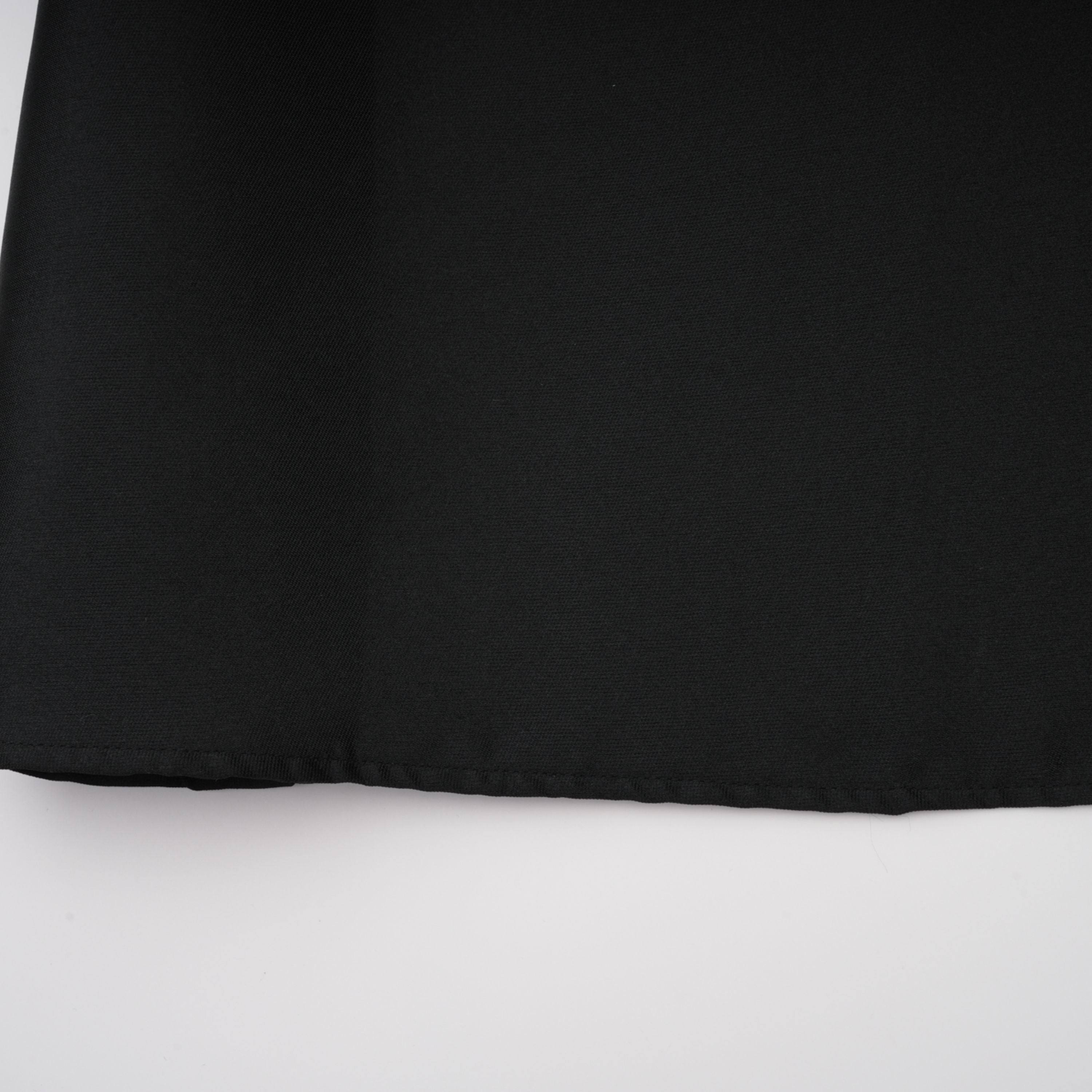Ainara Black Off Shoulder Polished Midi Dress (Final Sale-US Only)
