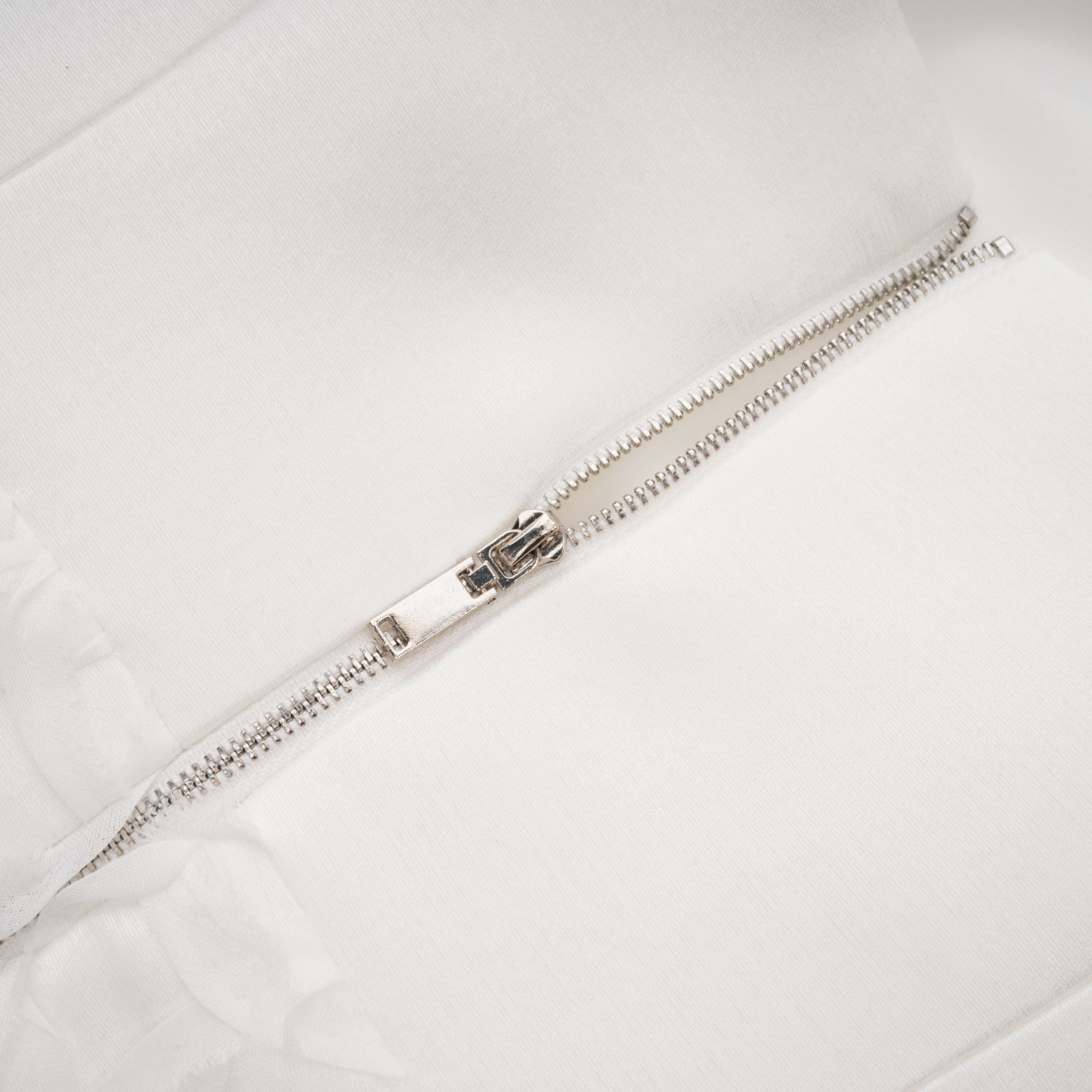 Dulcie White Floral Jacquard Shawl & Dress Set