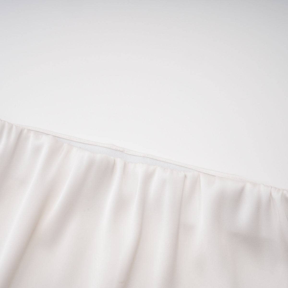 Zora White Sequin Corset Top & Satin Skirt Set (Final Sale-US Only)