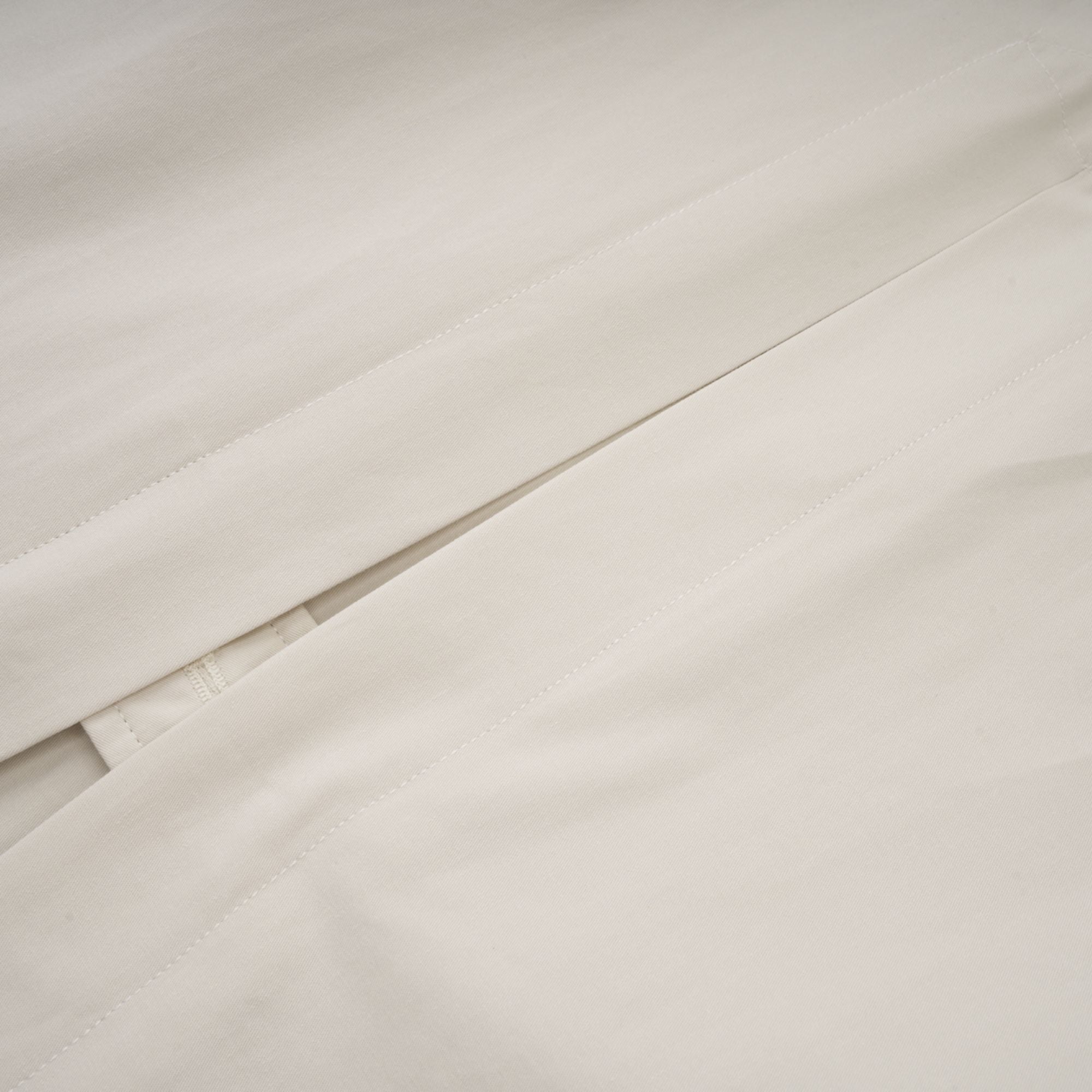 Bruyère White Double-Breasted Long Trench Coat (Final Sale-US Only)