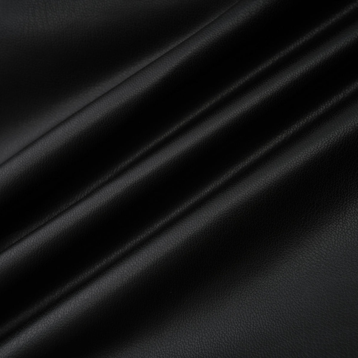 Agnes Black Ruched Leather Bodycon Mini Dress (Final Sale)