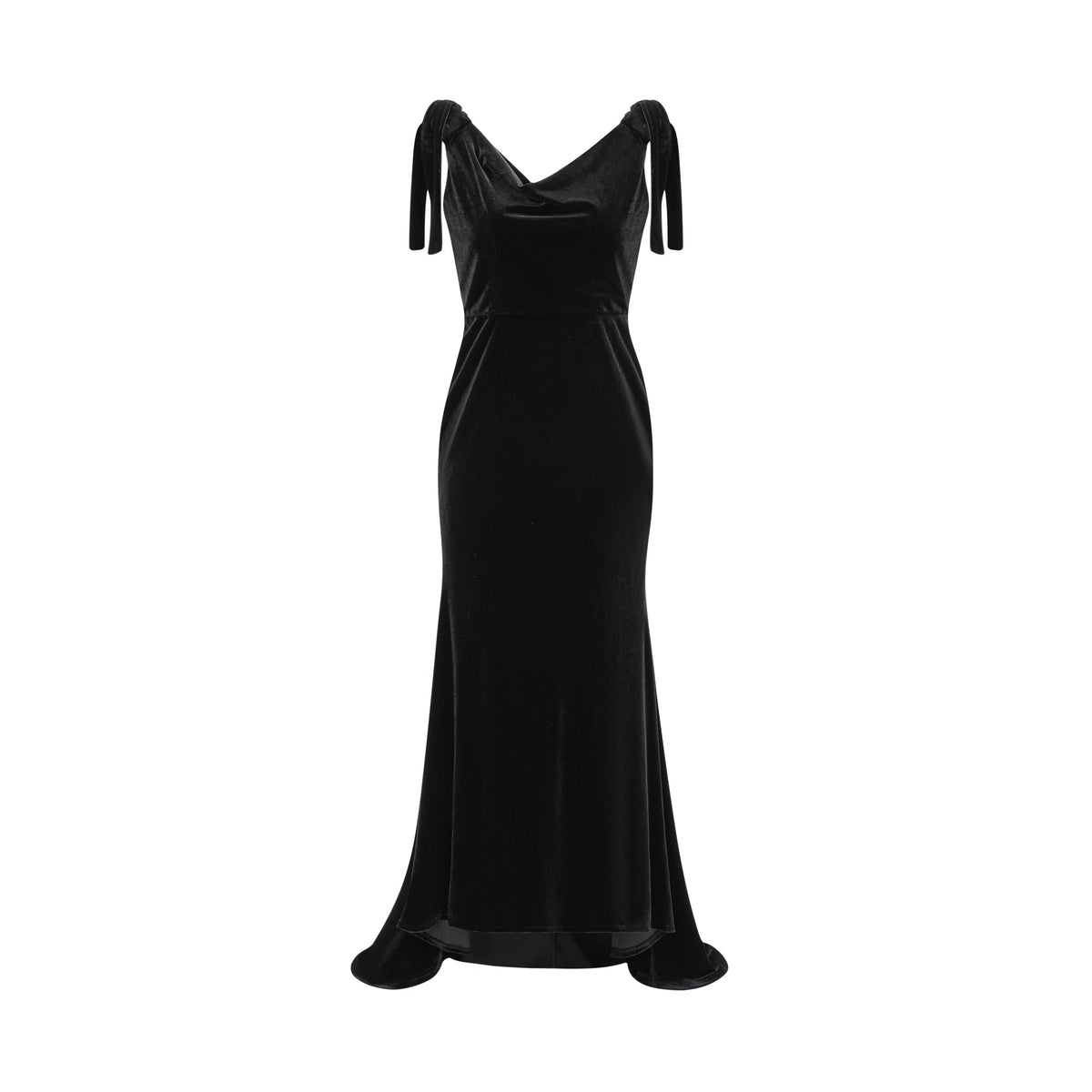 Audrey embellished velvet open-back maxi dress (Final Sale-US Only)