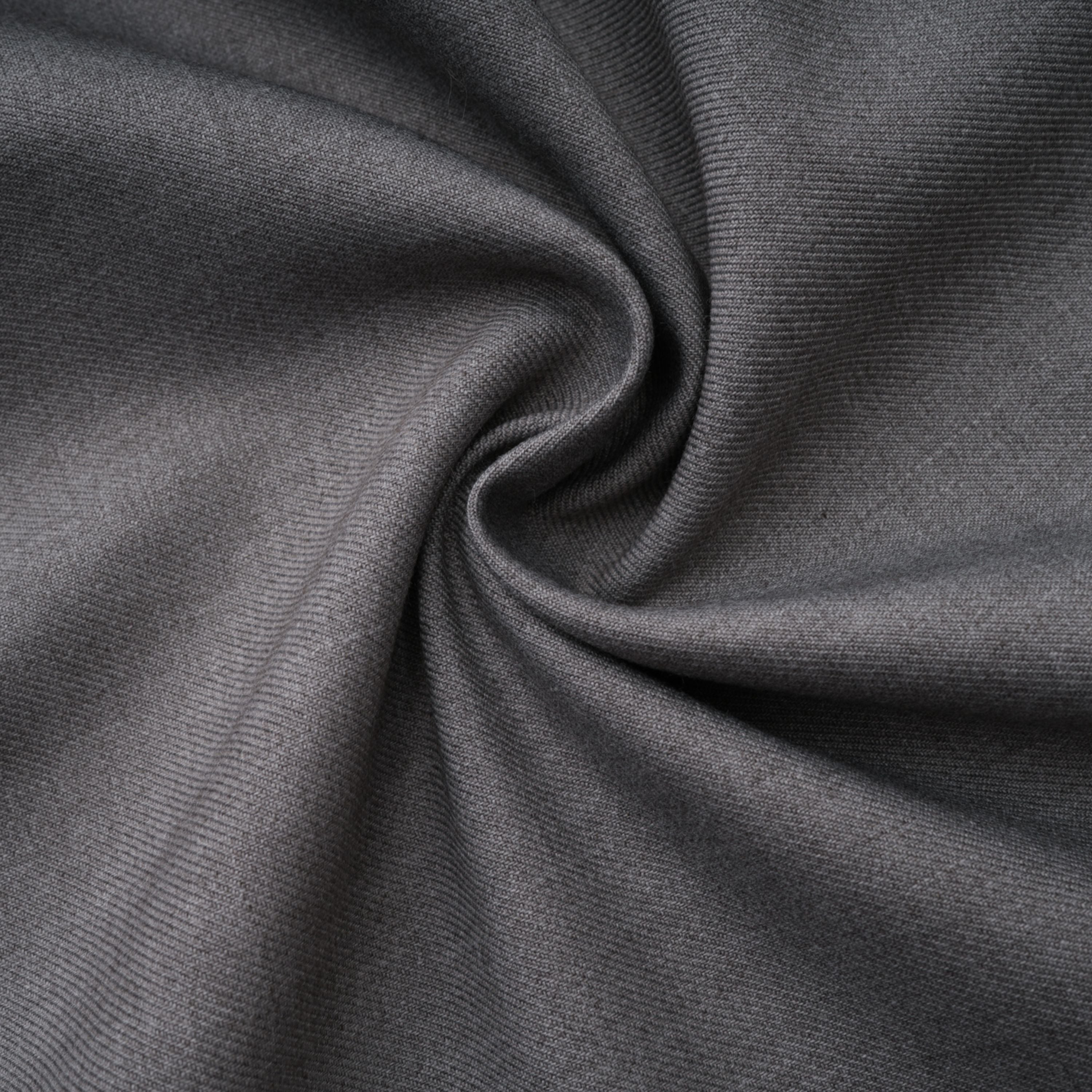 Cynthia Grey Asymmetrical Draped Shirt & Trousers Set (Final Sale-US Only)